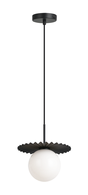 Luminaire suspendu | MODERN RUFF - Noir
