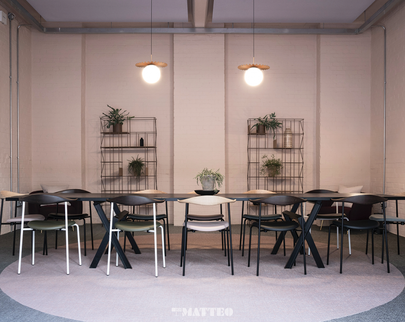 Luminaire suspendu | MODERN RUFF - Or mat