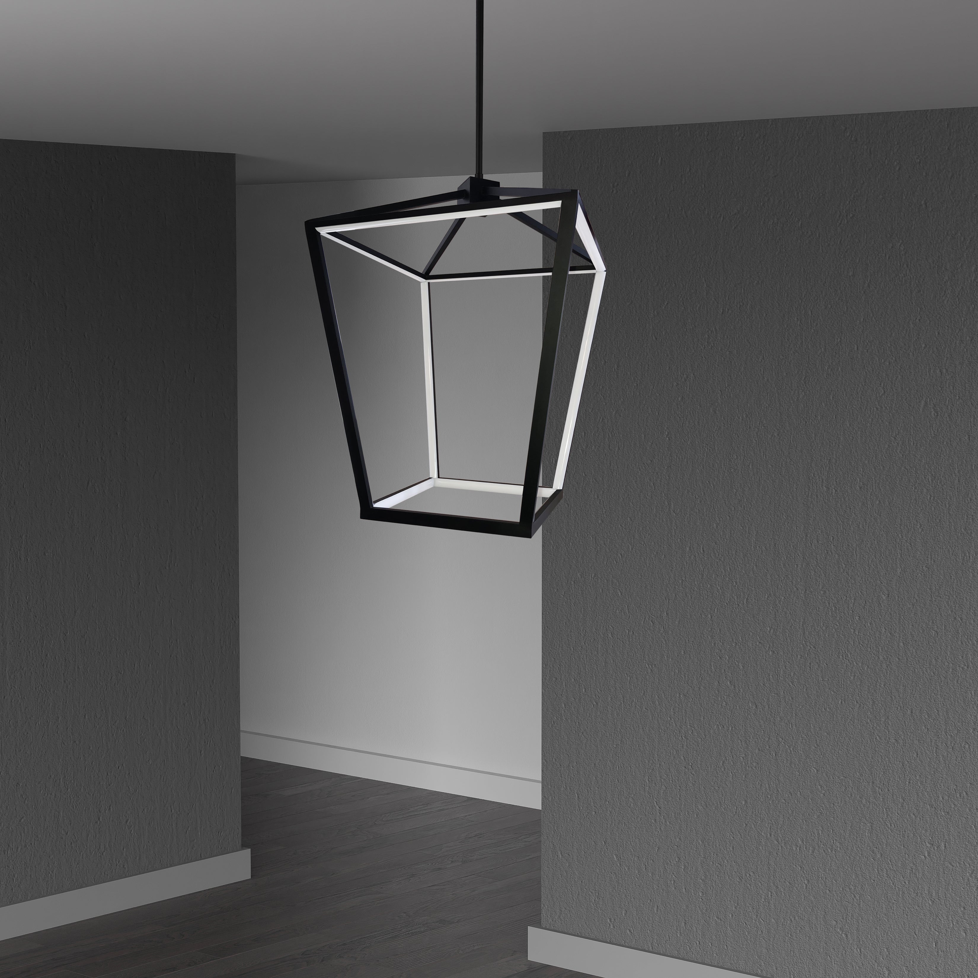 Luminaire suspendu Laiton vieilli | CAGE