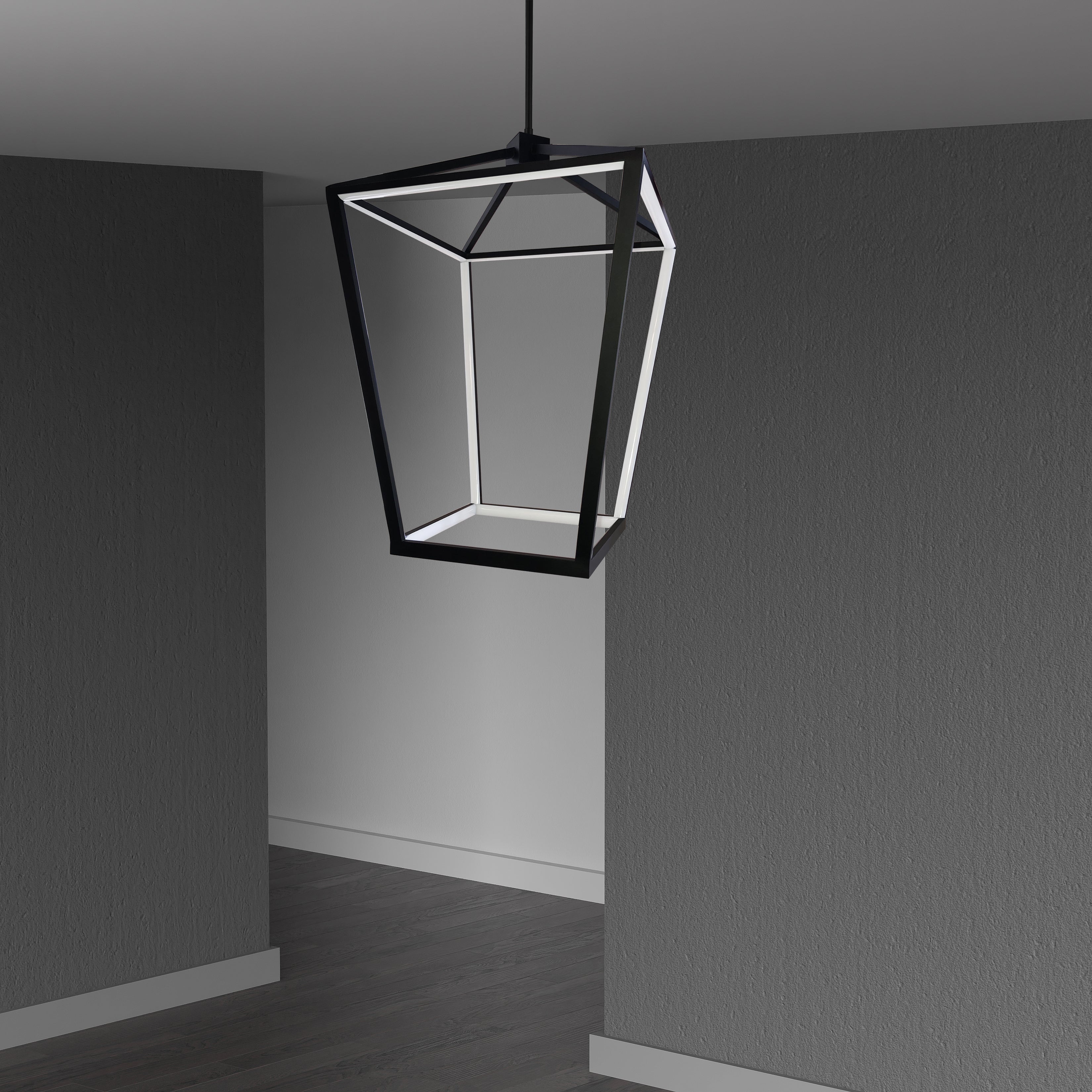 Luminaire suspendu Laiton vieilli | CAGE
