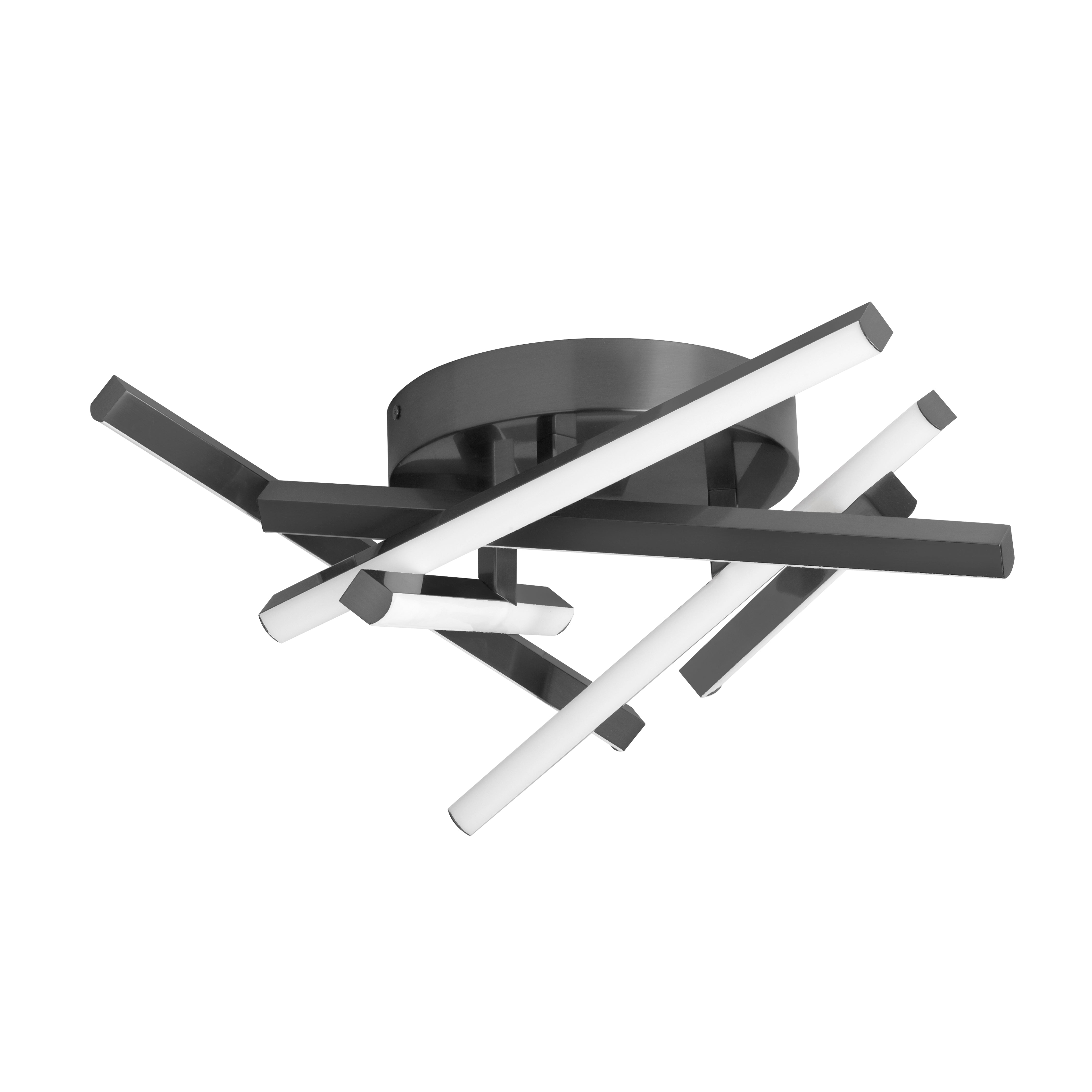 CARLY Plafonnier Noir DEL INTÉGRÉ - CAY-1630LEDFH-MB | DAINOLITE