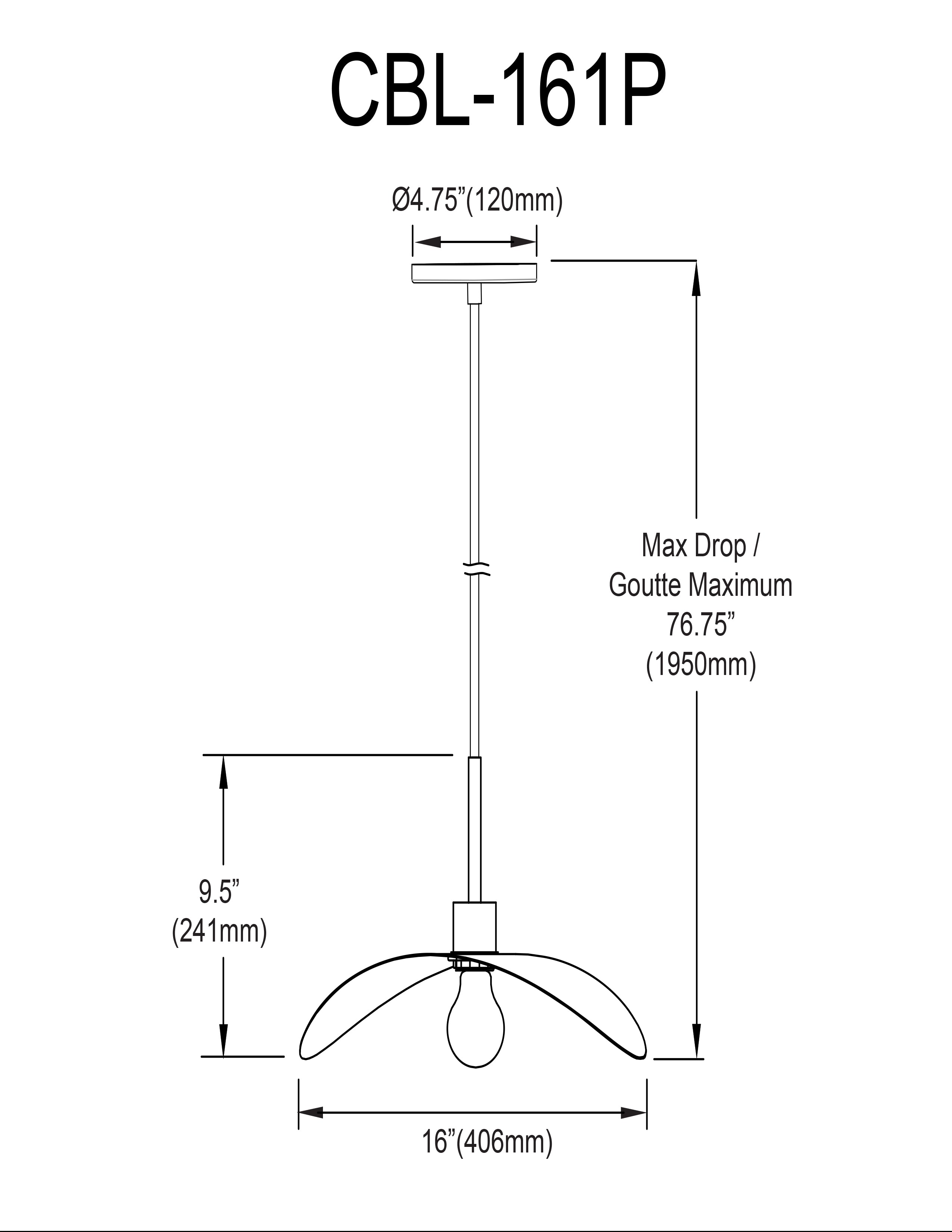 Luminaire suspendu Laiton vieilli | CHRISTOBEL