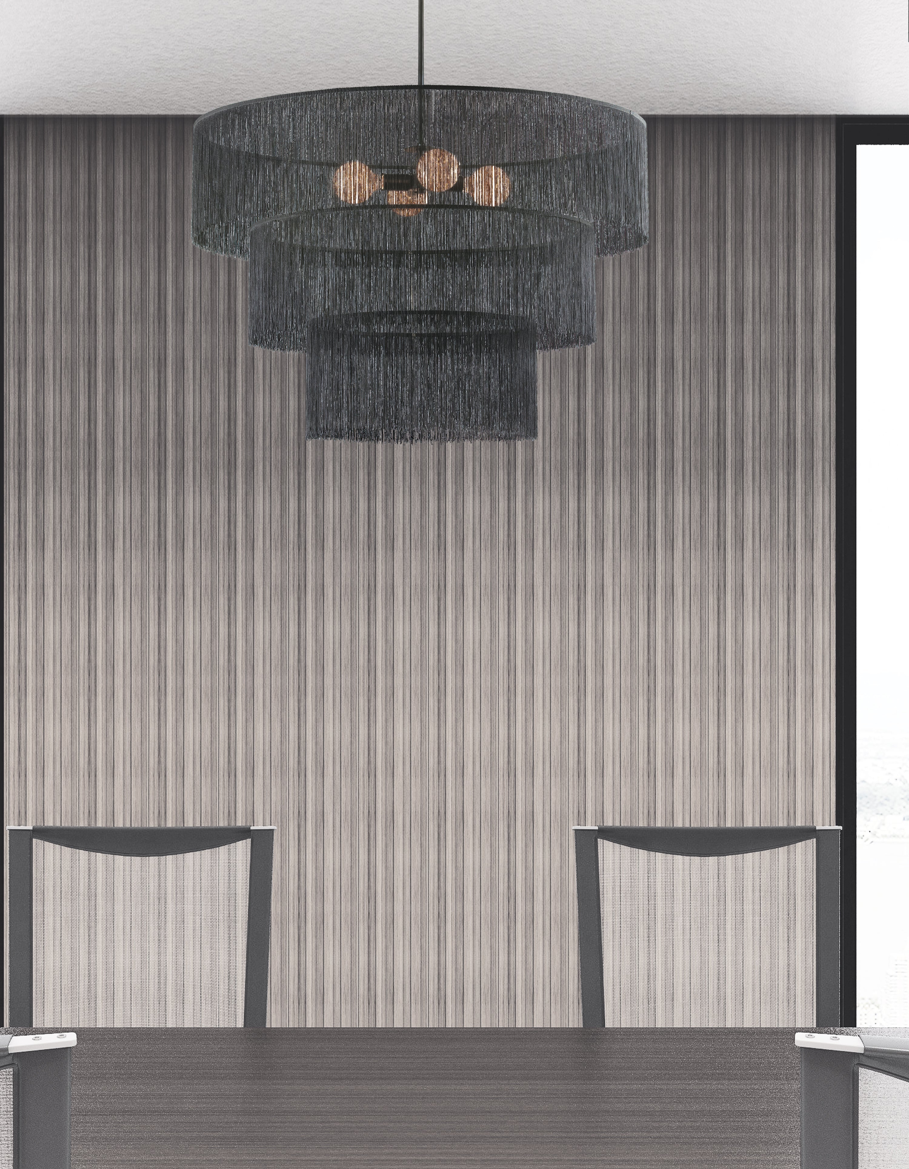 Luminaire suspendu Noir | CADELARIA