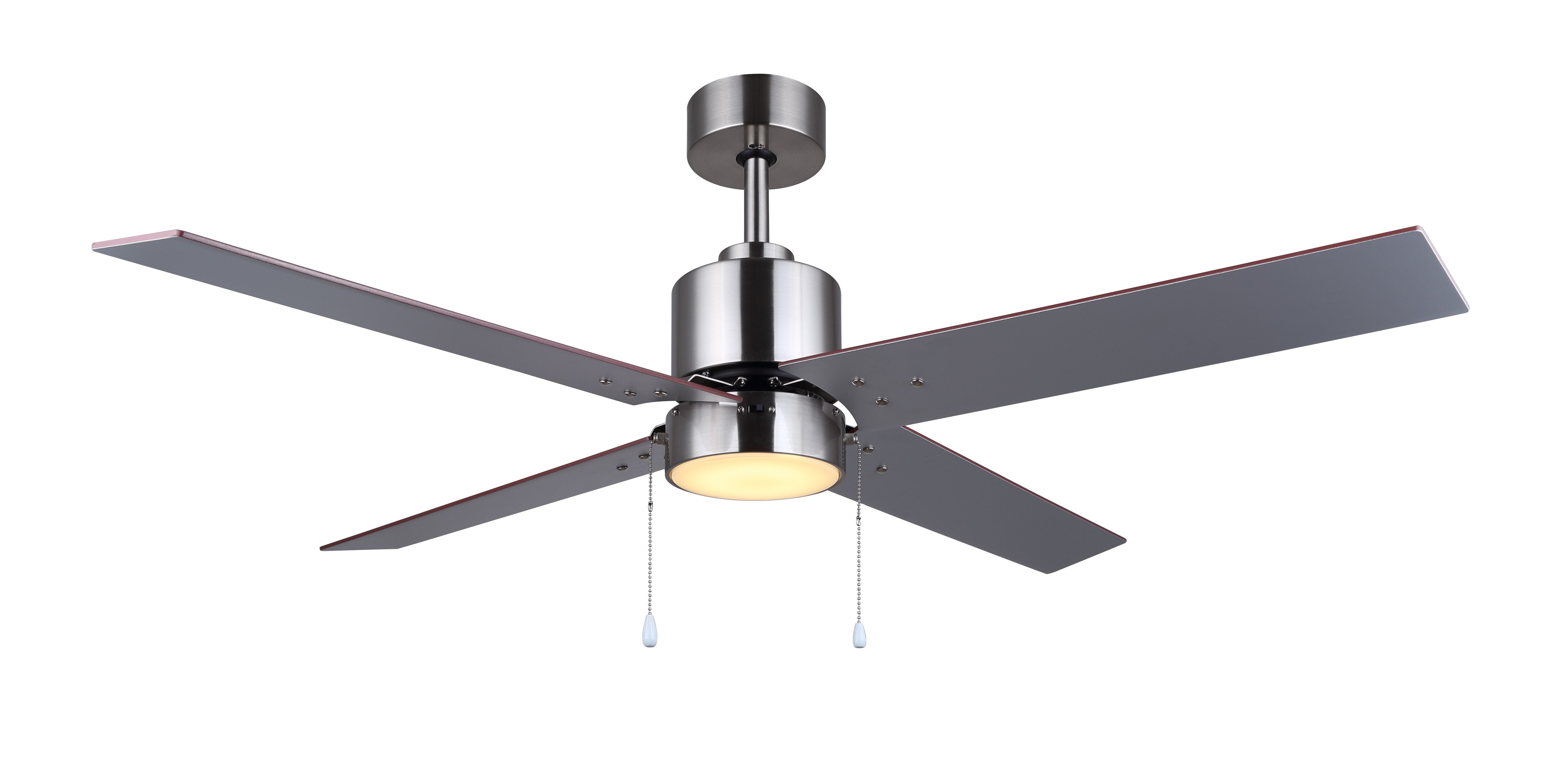 CFAN-52" Ventilateur Nickel DEL INTÉGRÉ - CF52TAT4BN-ES | CANARM