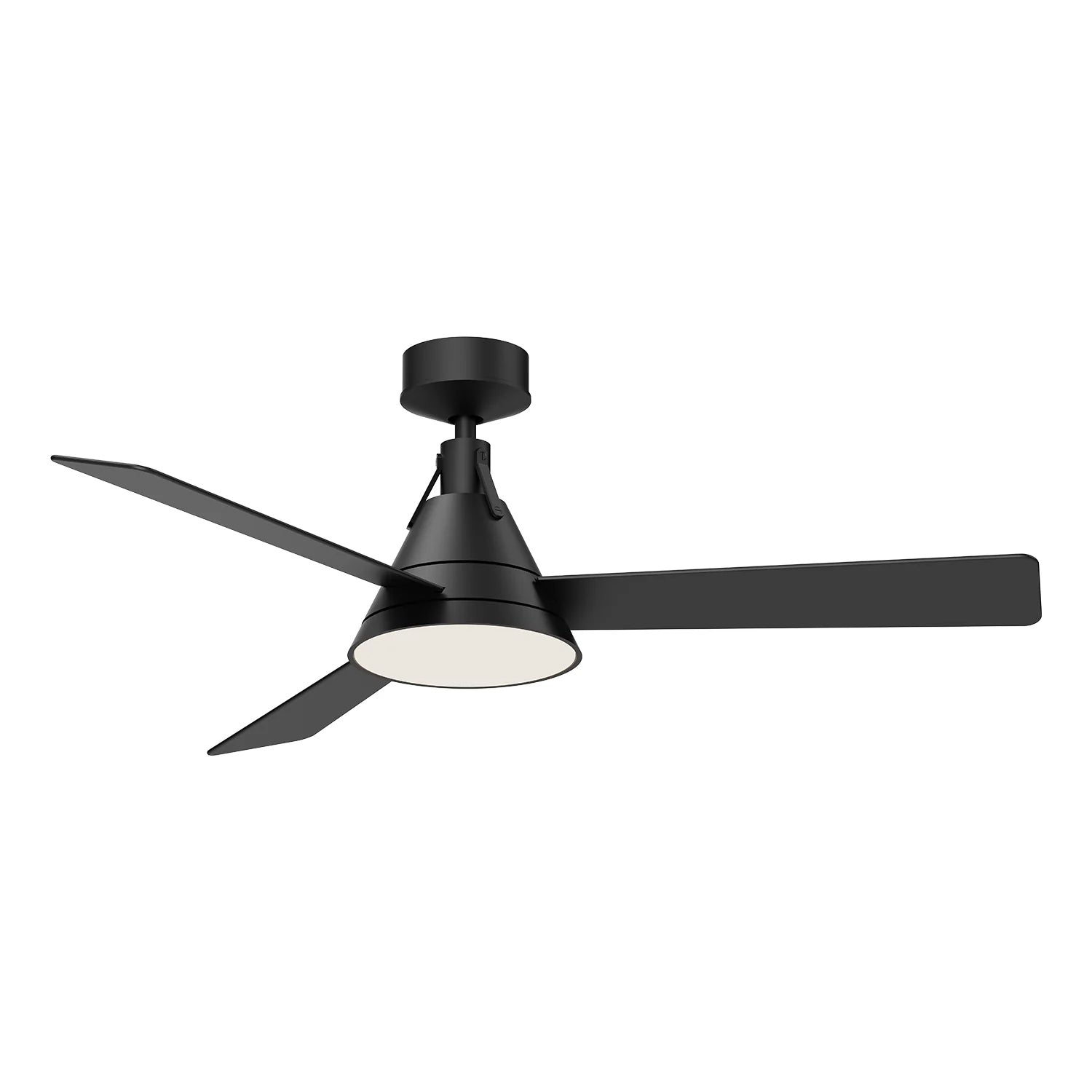 ARCHER Ventilateur Noir DEL INTÉGRÉ - CF584054MB | KUZCO