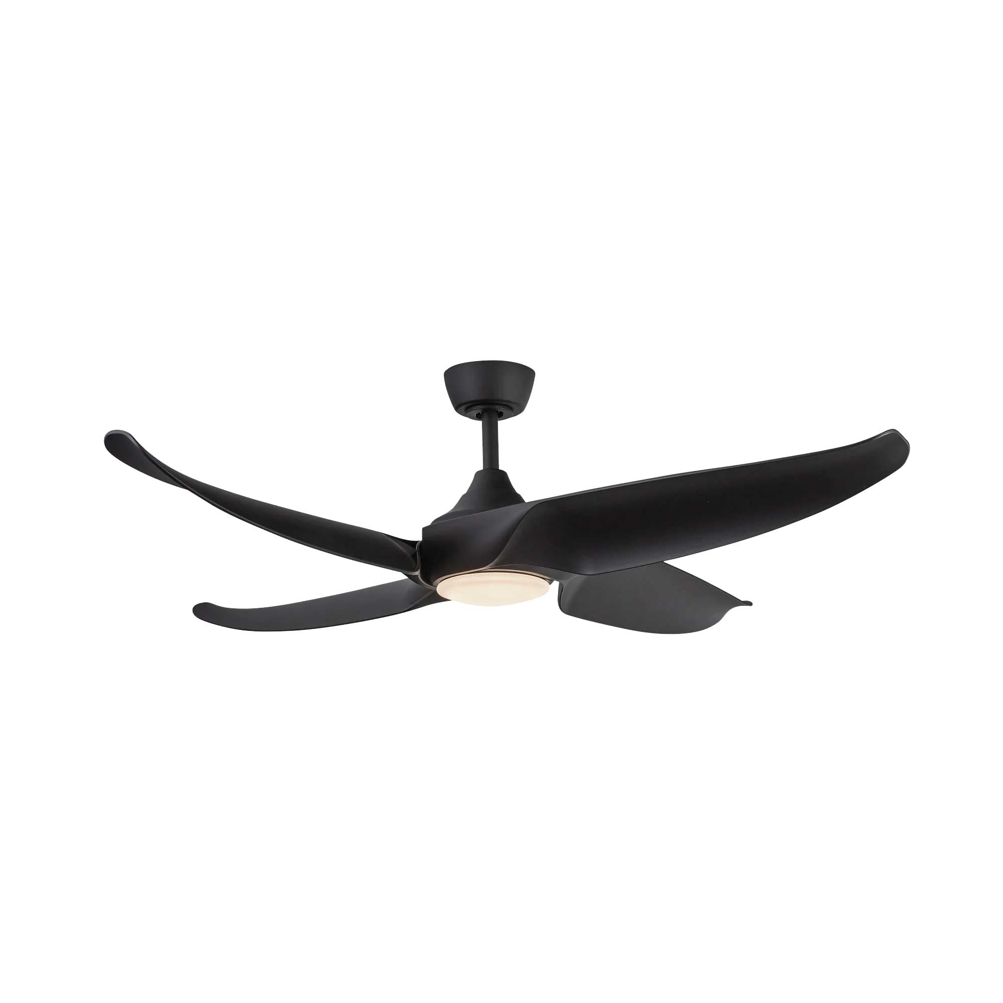 CORONADO Ventilateur Noir DEL INTÉGRÉ - CF90955-MB | KUZCO