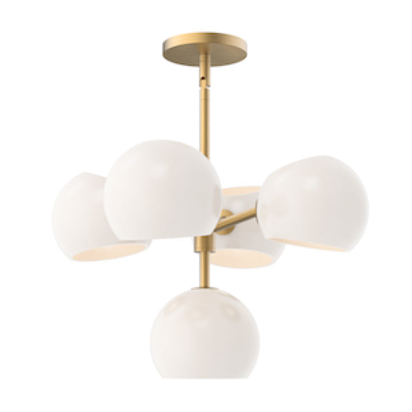 Luminaire suspendu Or brossé | WILLOW