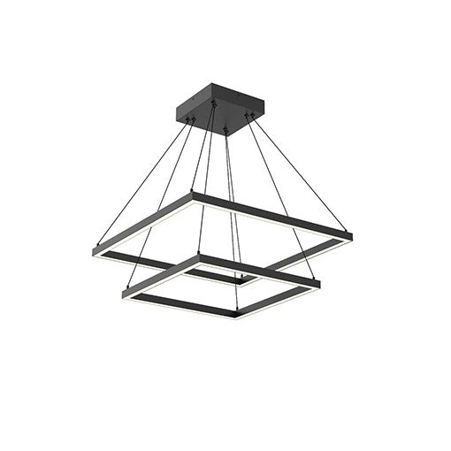 PIAZZA Suspension Noir - CH88224-BK | KUZCO