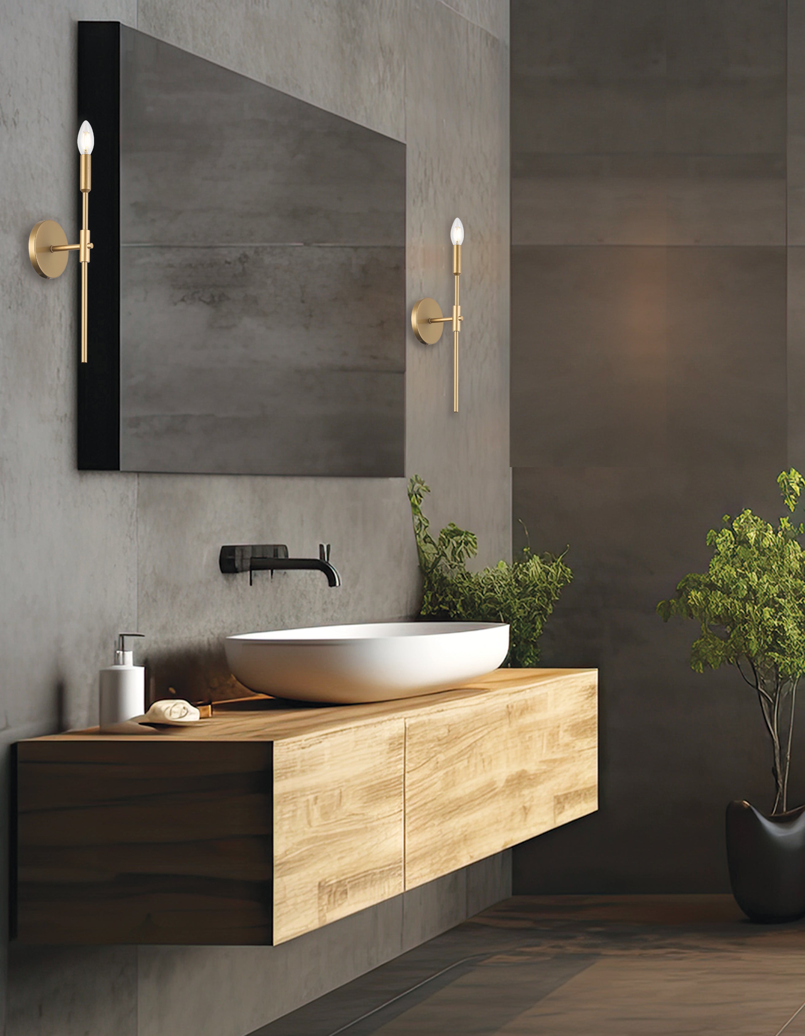 Applique murale | CINTHIA — 5 po × 16 po