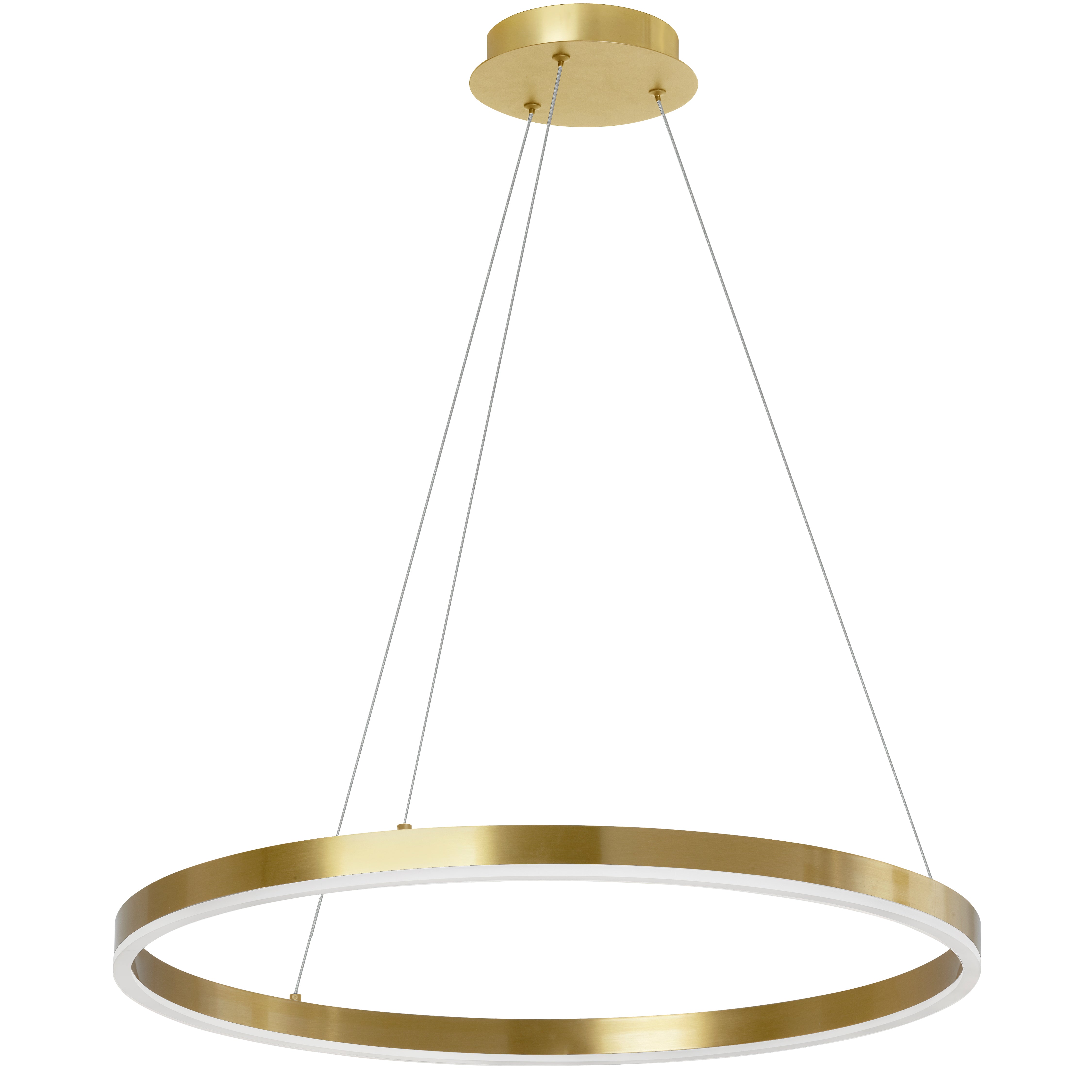 Luminaire suspendu | CIRCULO — 24 po × 2 po (CIR-2434C-5CCT)
