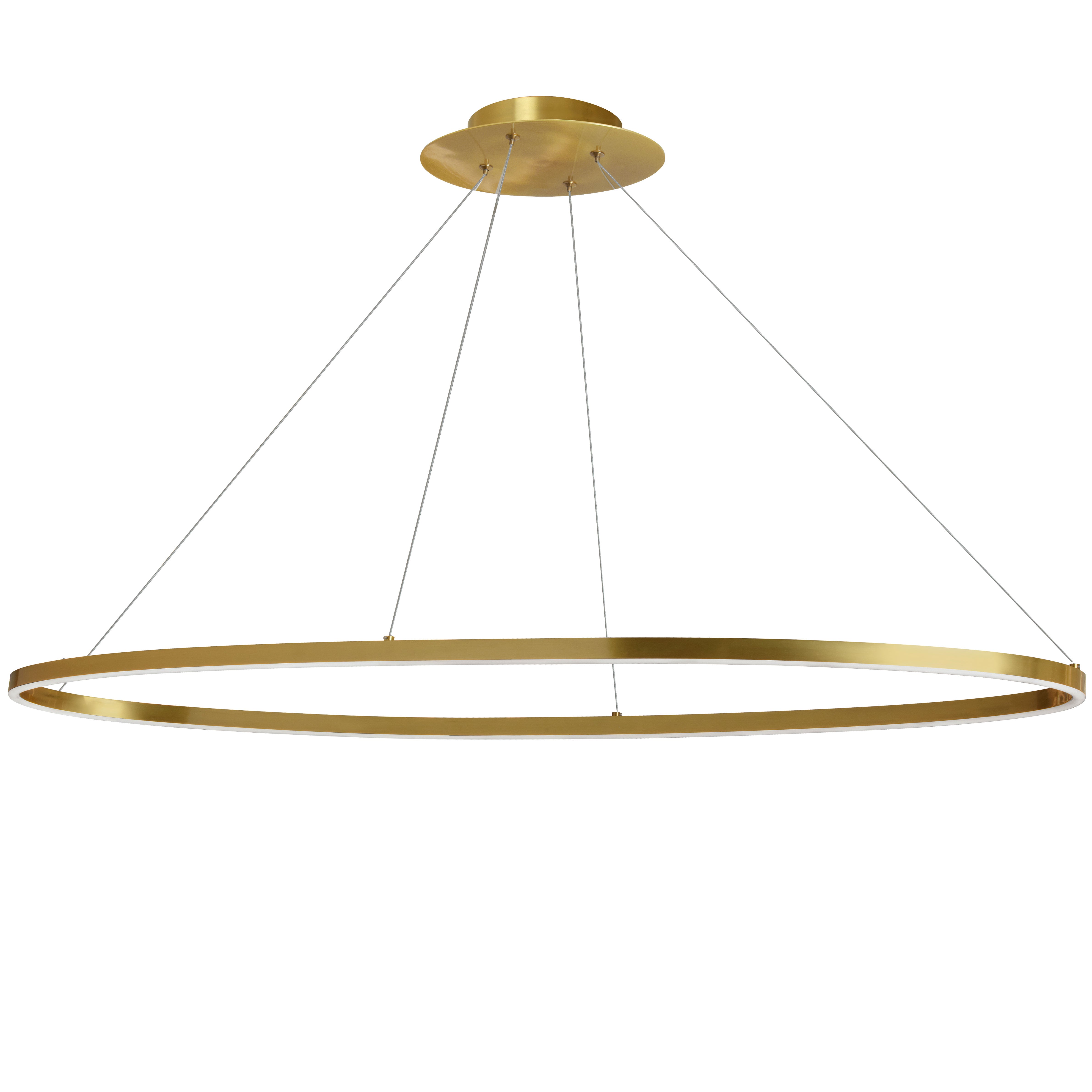 Luminaire suspendu Laiton vieilli | CIRCULO