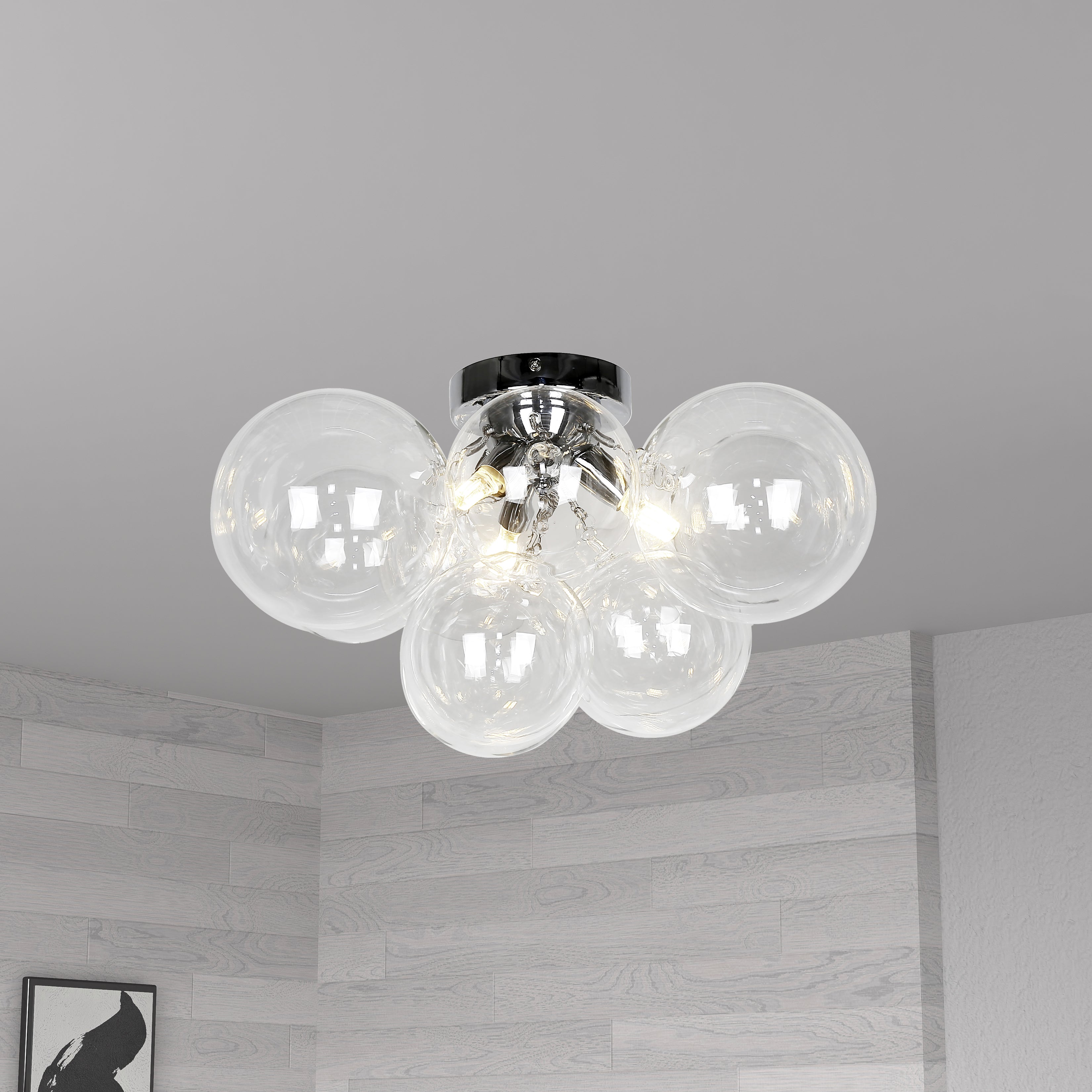 Plafonnier Transparent | COMET