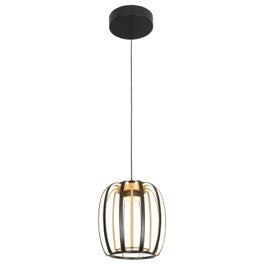 ESTELAR Luminaire suspendu Noir DEL INTÉGRÉ - CN 9461-BKGD | CREATION NOVA