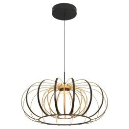 ESTELAR Luminaire suspendu Noir DEL INTÉGRÉ - CN 9462-BKGD | CREATION NOVA