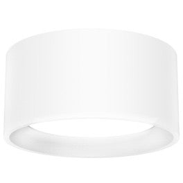TENKO Plafonnier Blanc DEL INTÉGRÉ - CN XSM-07-C28WHT | CREATION NOVA