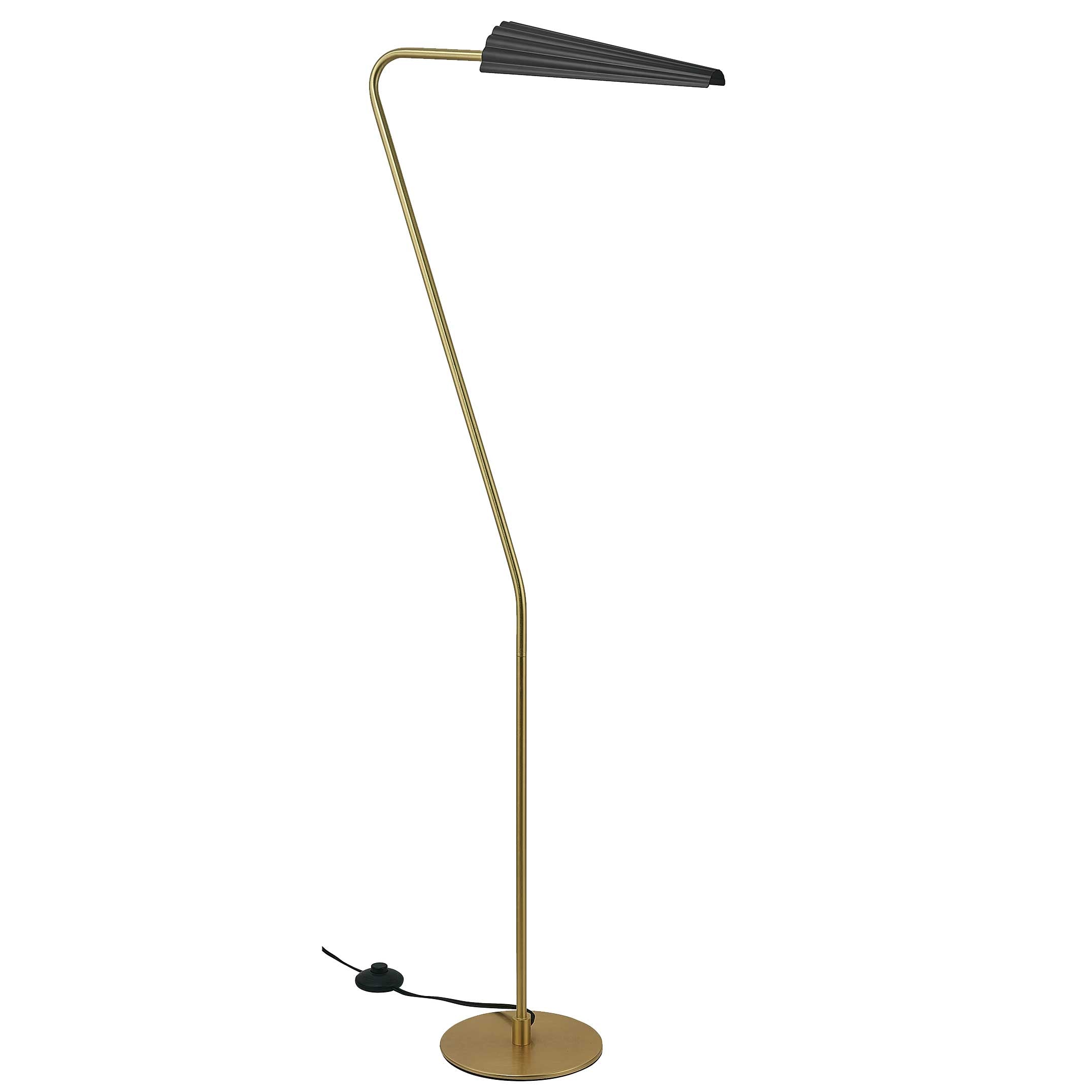 CASSIE Floor lamp Gold, Black - CSE-531F-AGB-MB | DAINOLITE