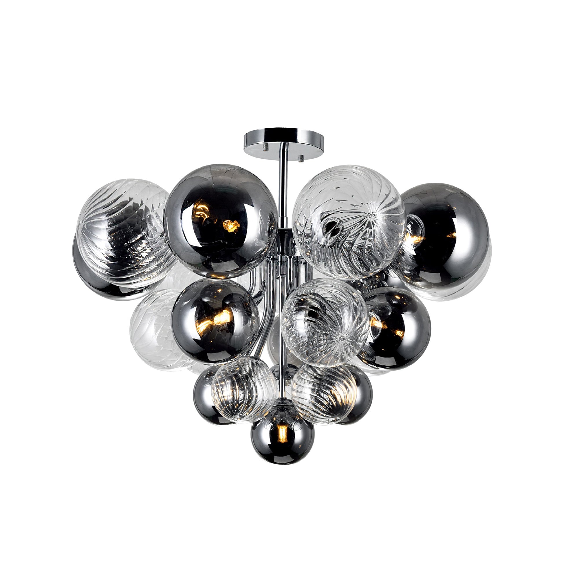 Plafonniers Chrome - Pallocino | 1205C25-10-601