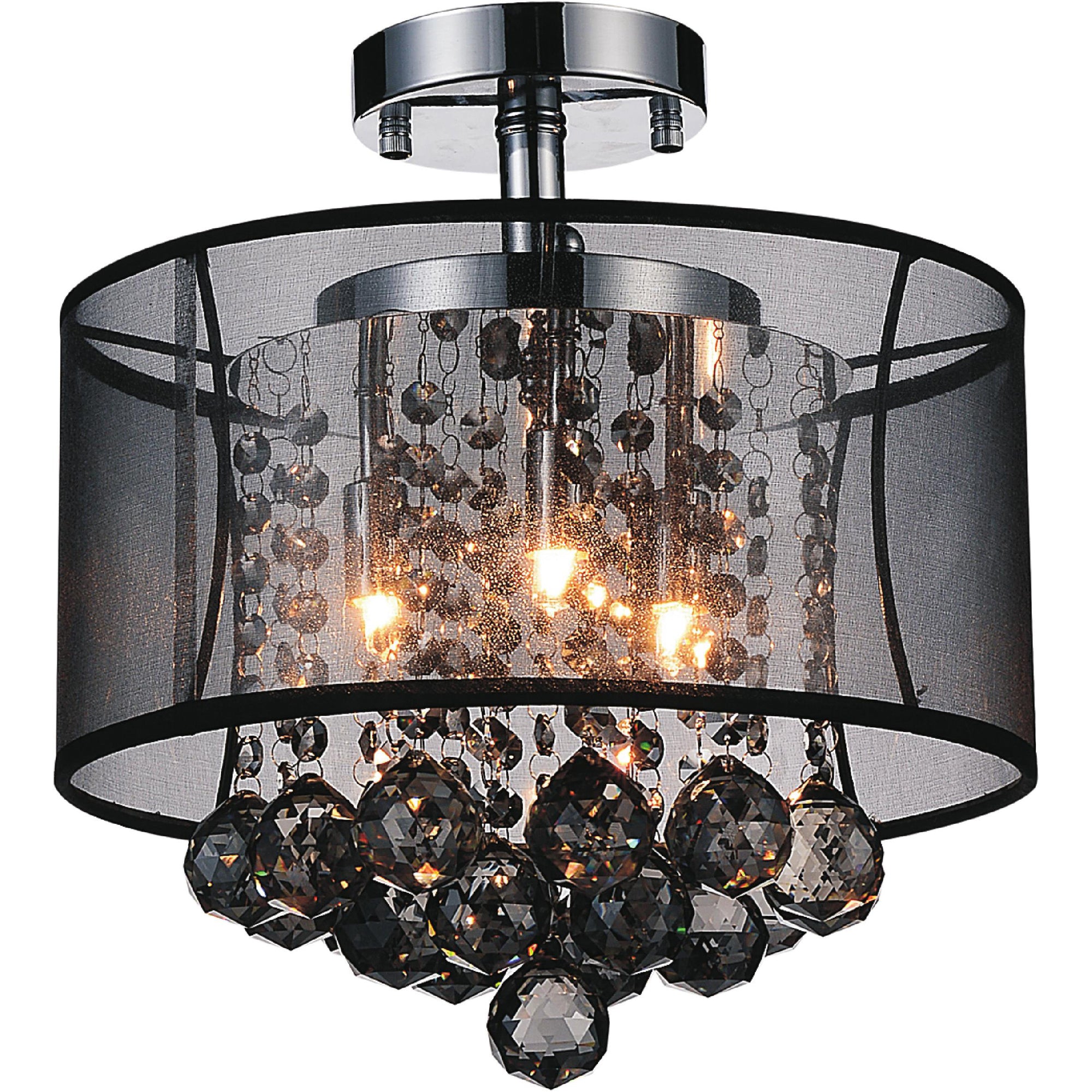 Plafonniers Chrome - Radiant | 5062C12C (Smoke + B)