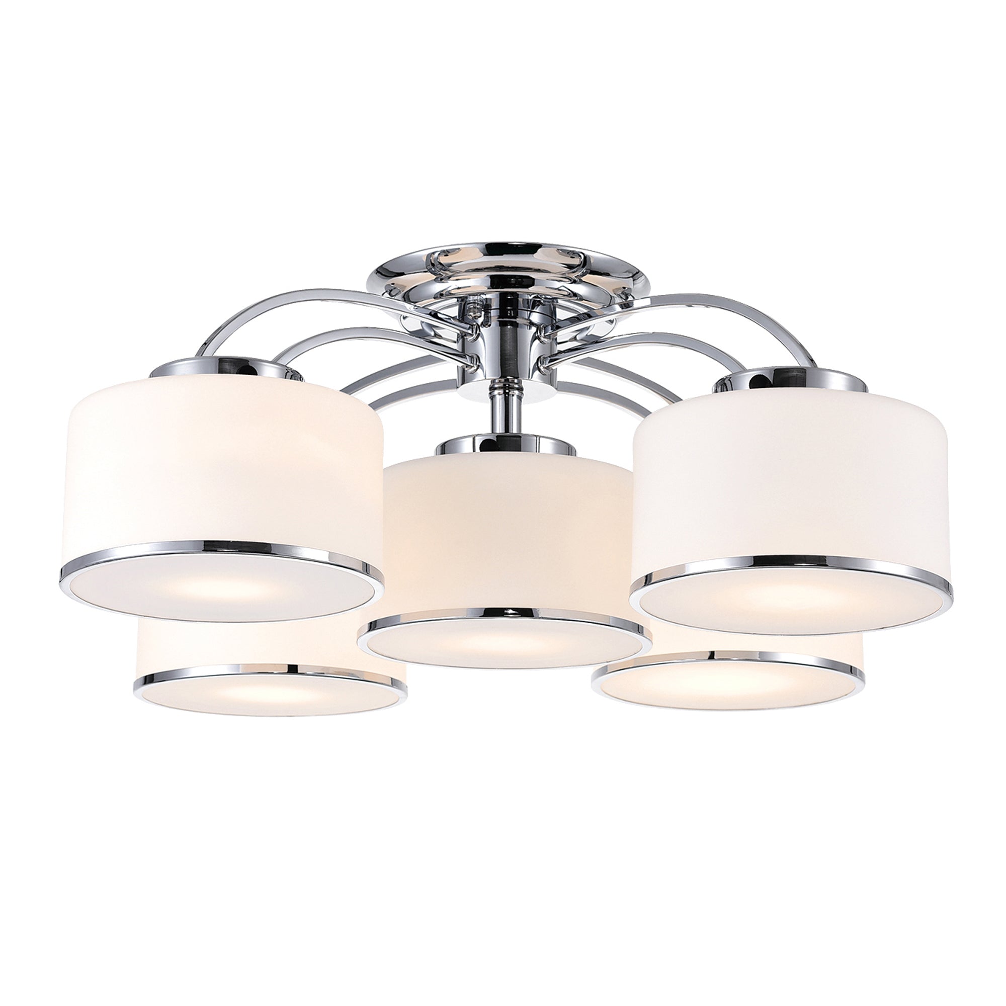Plafonniers Chrome - Frosted | 5479C30C-5