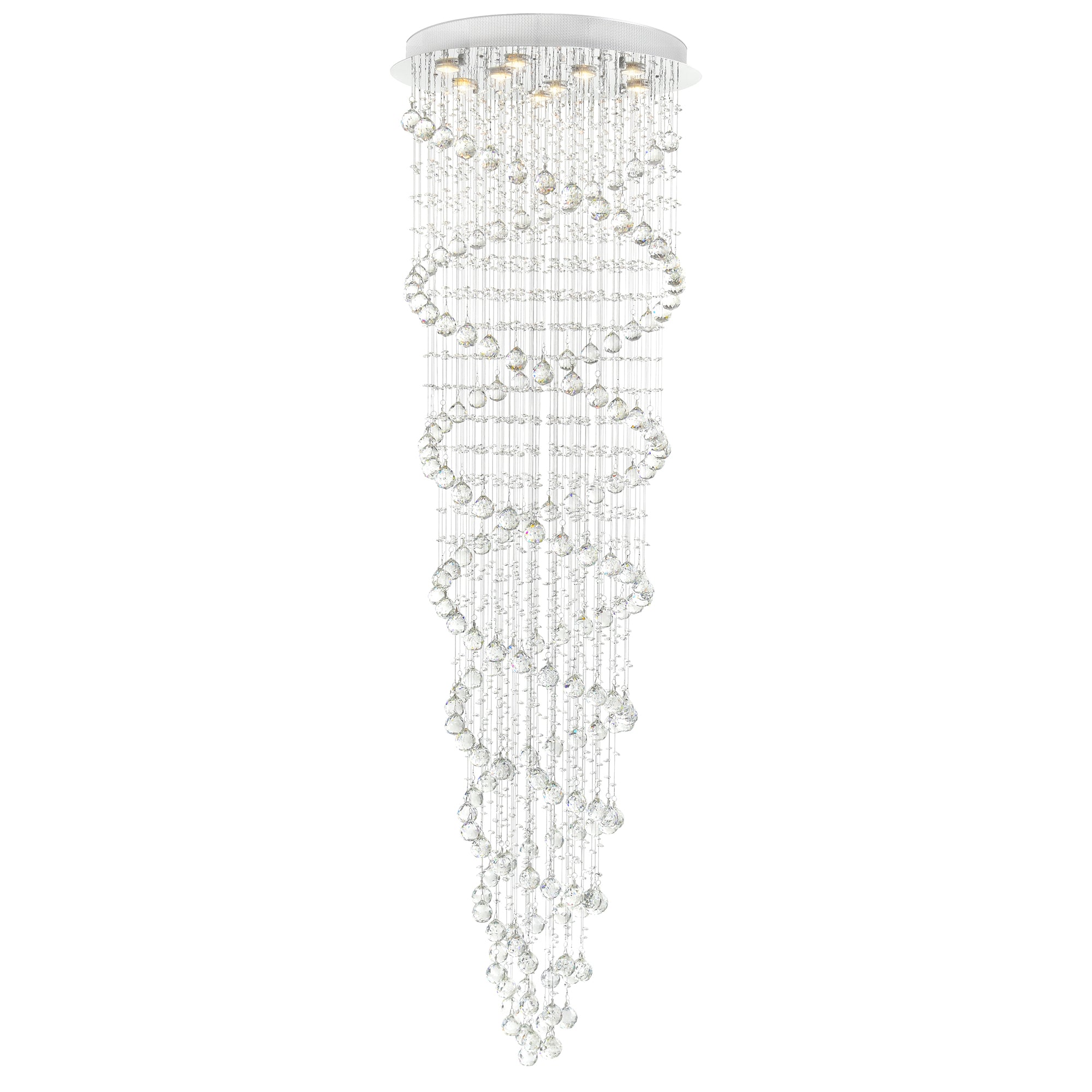 Lustres Chrome - Double Spiral | 6606C24C