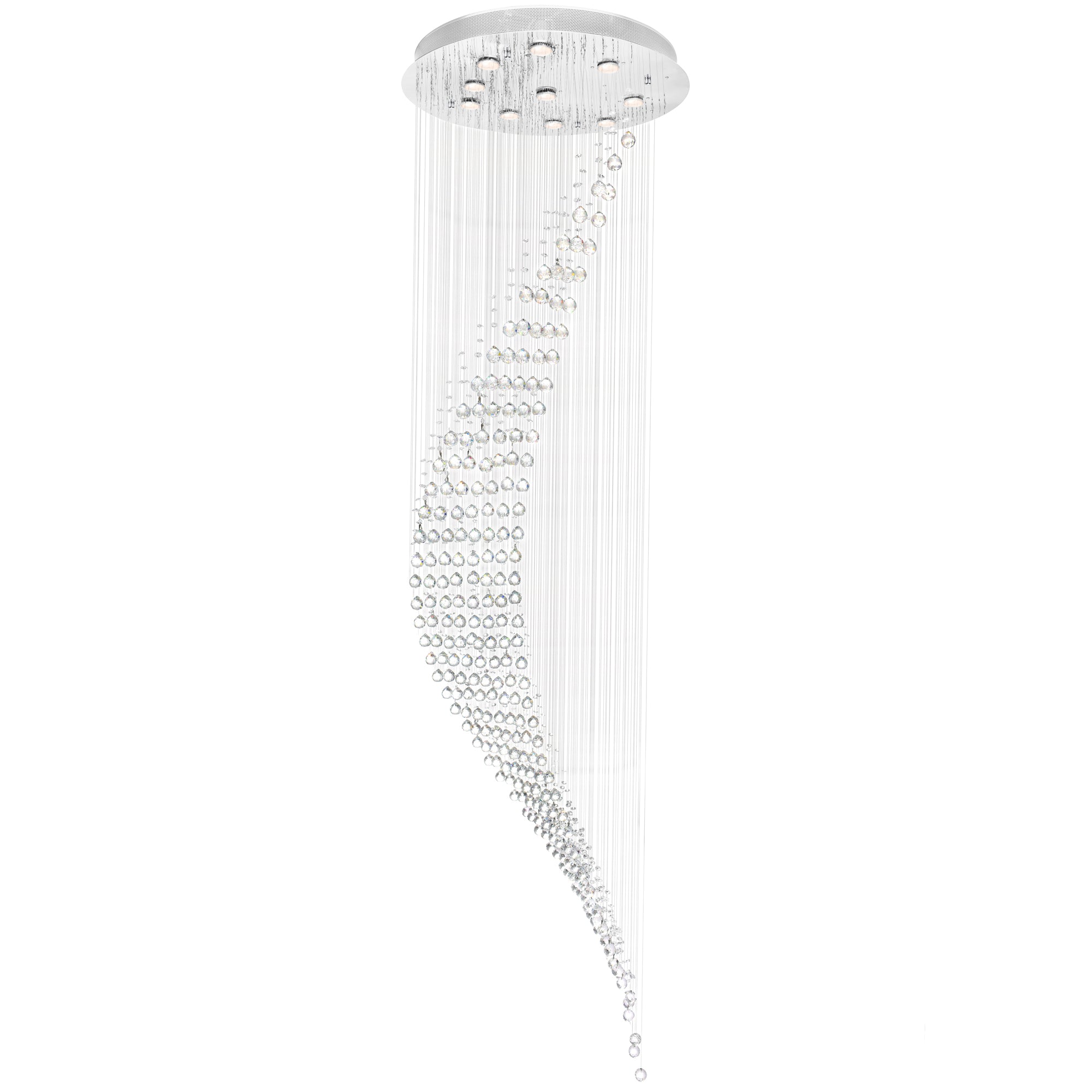 Lustres Chrome - Ribbon | 6629C26C