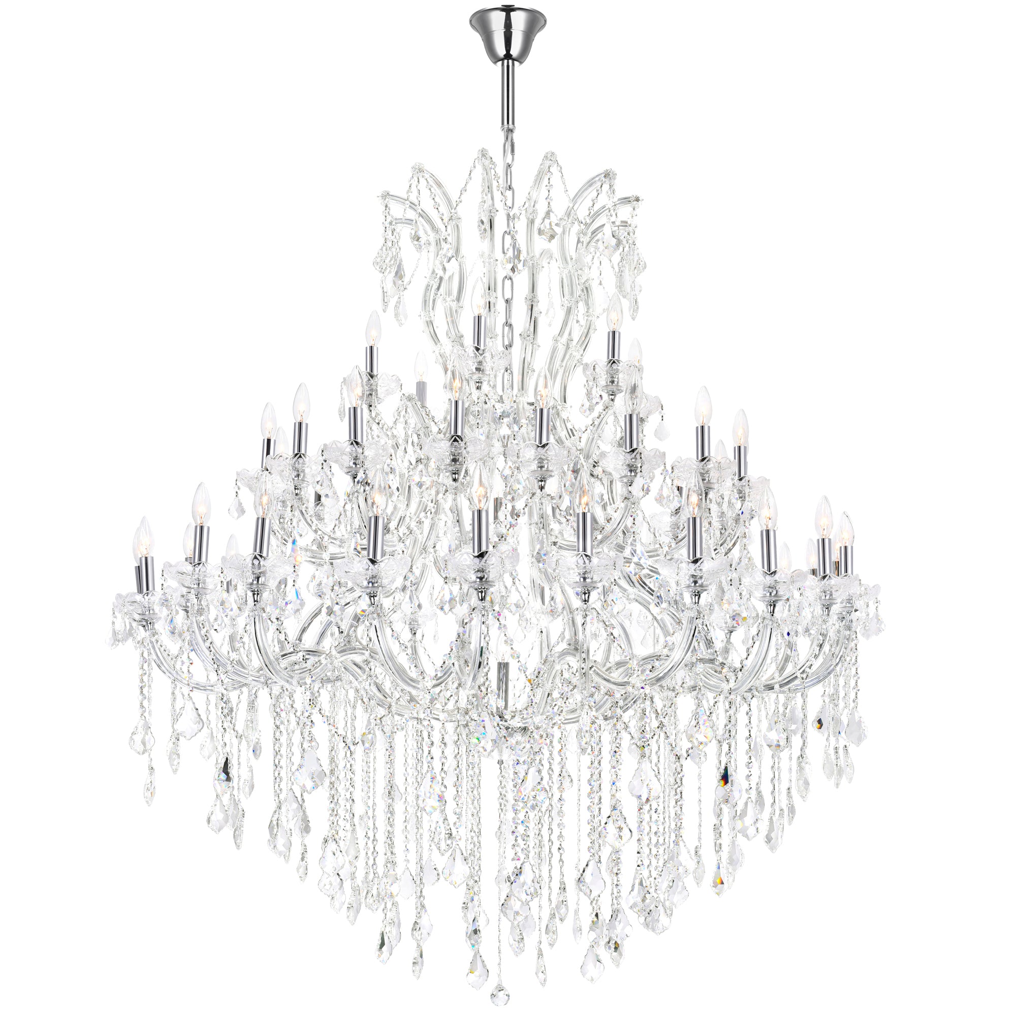 Lustres Chrome - Maria Theresa | 8318P60C-49 (Clear)-A
