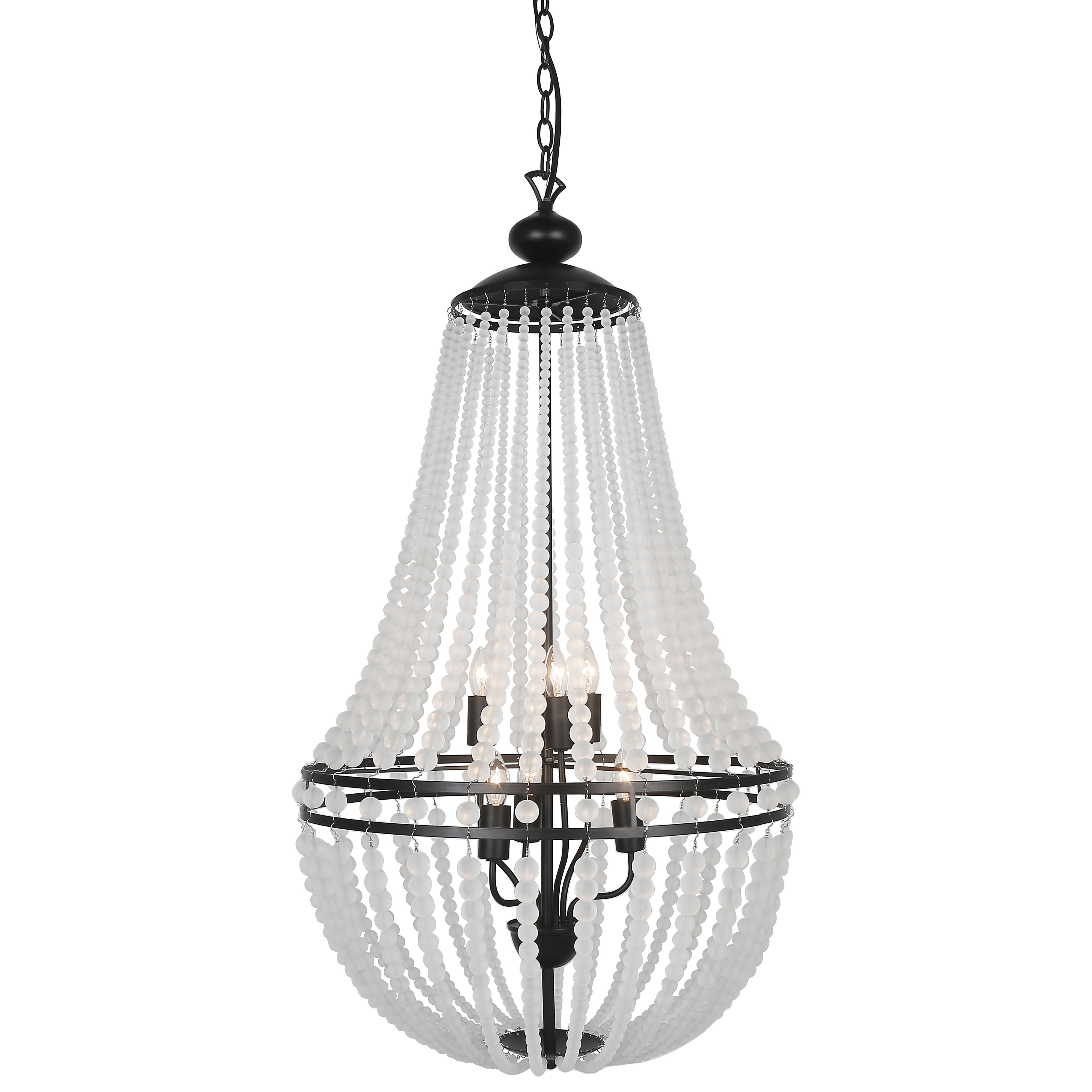 DAWSON Chandelier White - DAW-386C-MB-FR | DAINOLITE