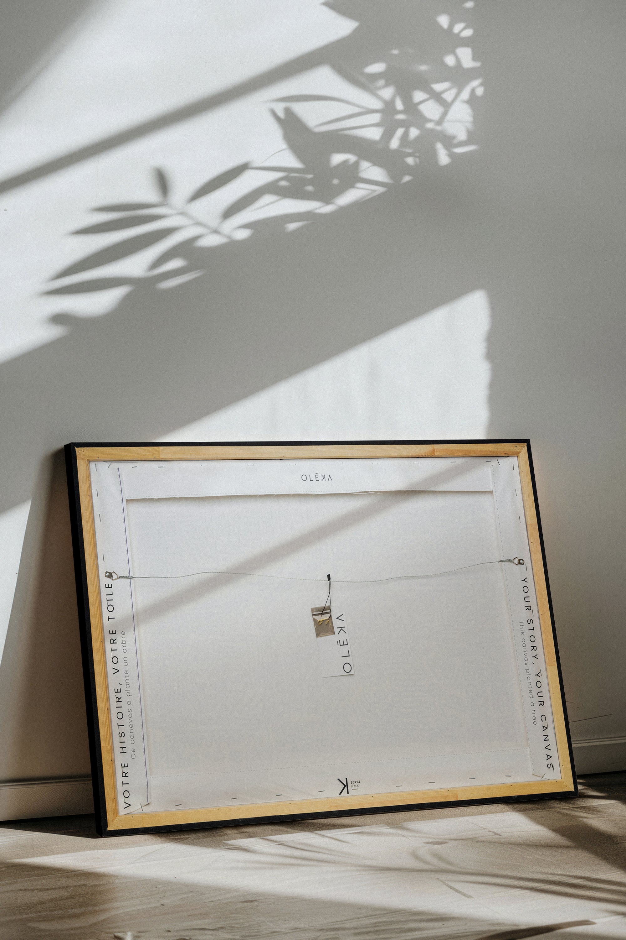 CHIC PLAID, Oeuvre sur toile étirée