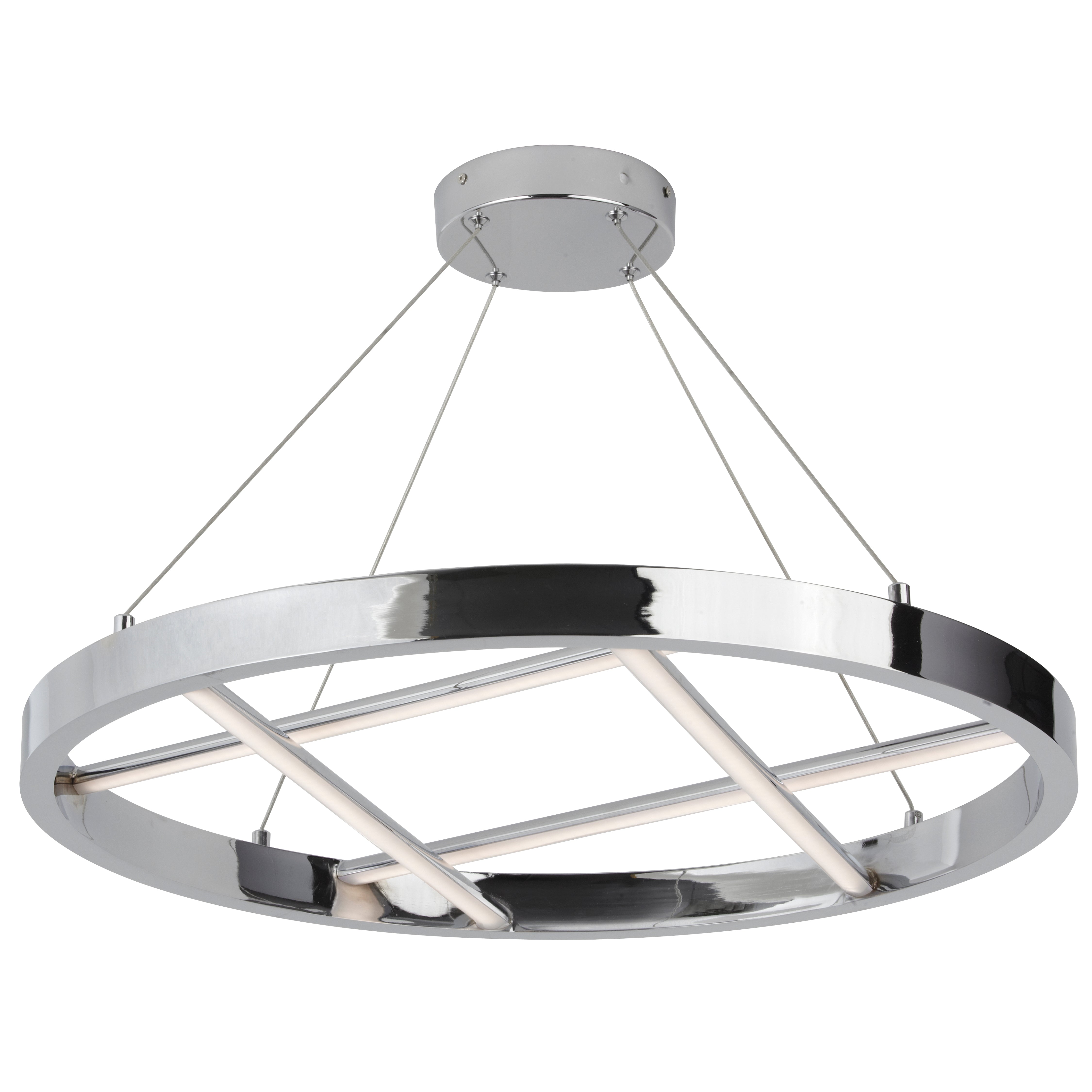 DANTE Pendant Chrome INTEGRATED LED - DNT-2440LEDC-PC | DAINOLITE