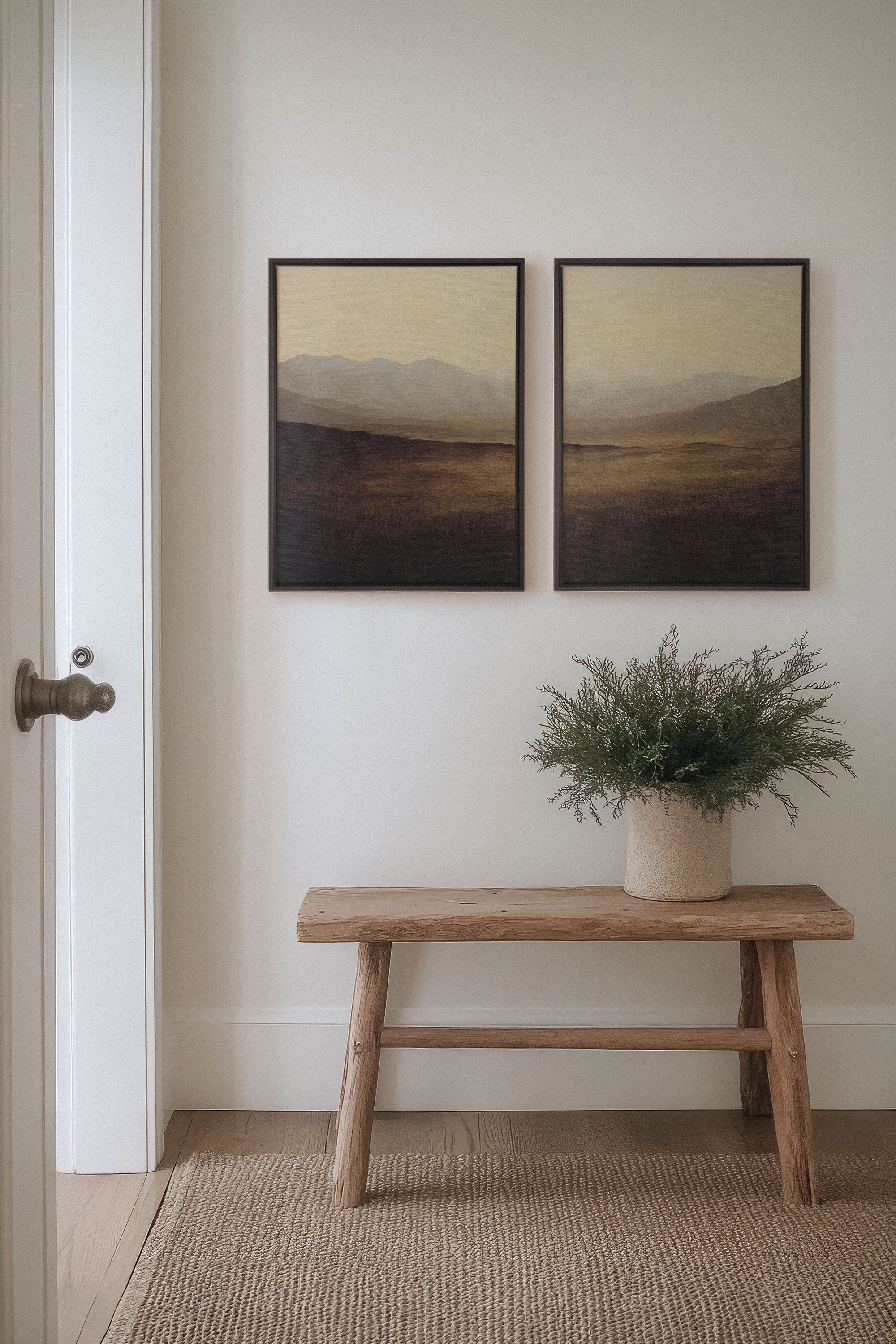 DISTANT DREAMS DUO (2 Oeuvres sur toile étirée)