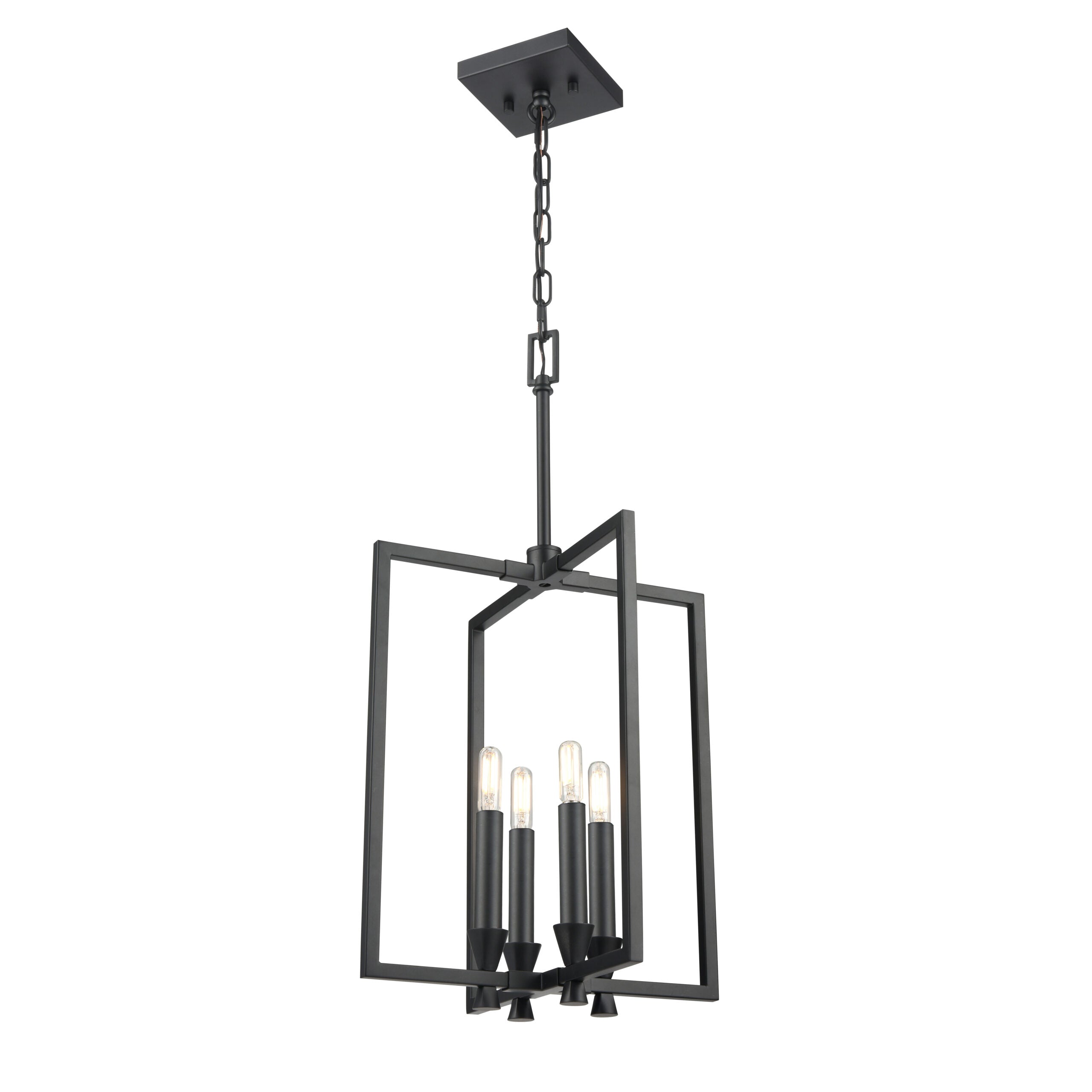 CARRISBROOKE Luminaire suspendu Noir - DVP37148EB | DVI