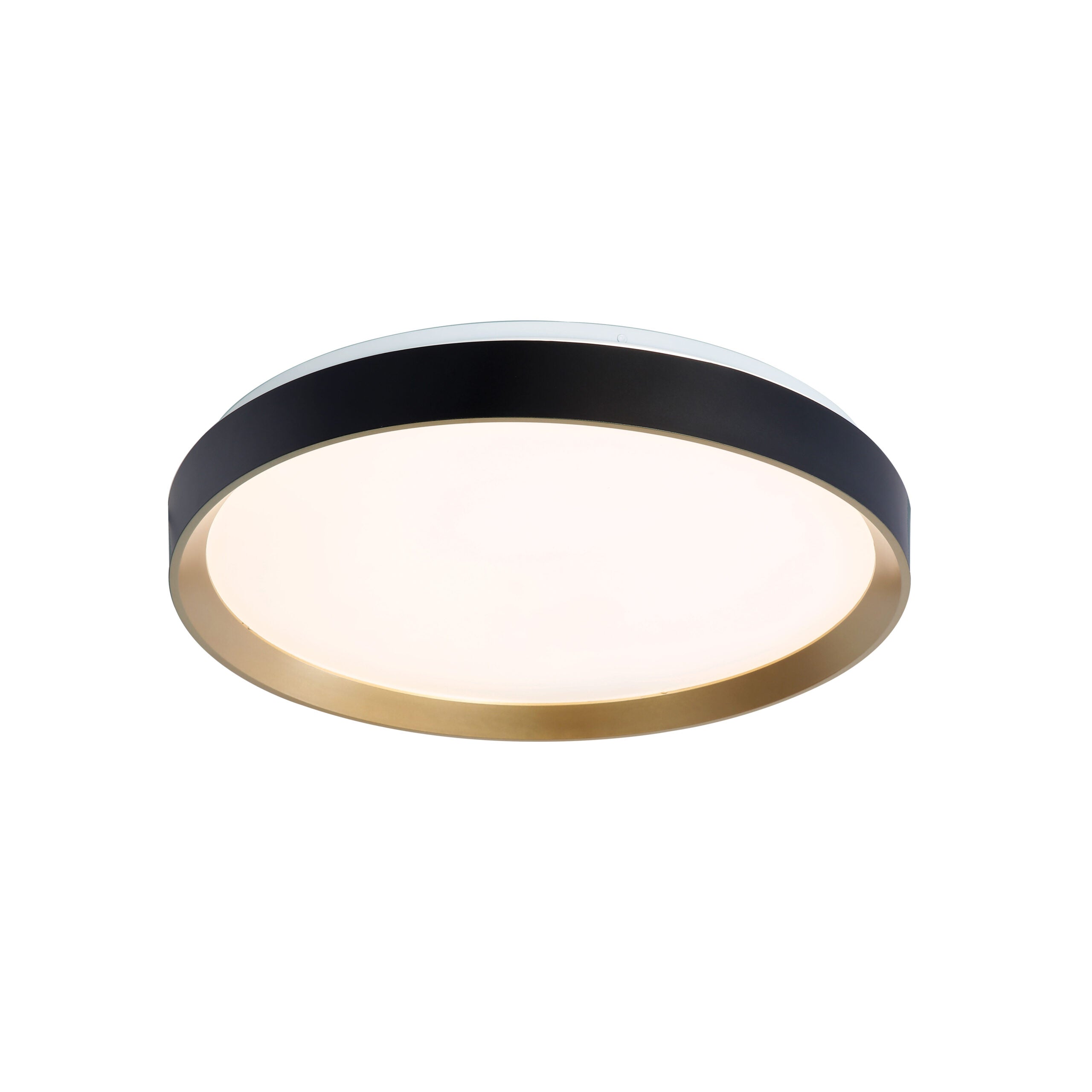 Plafonnier  Or et noir mat | HUDSON