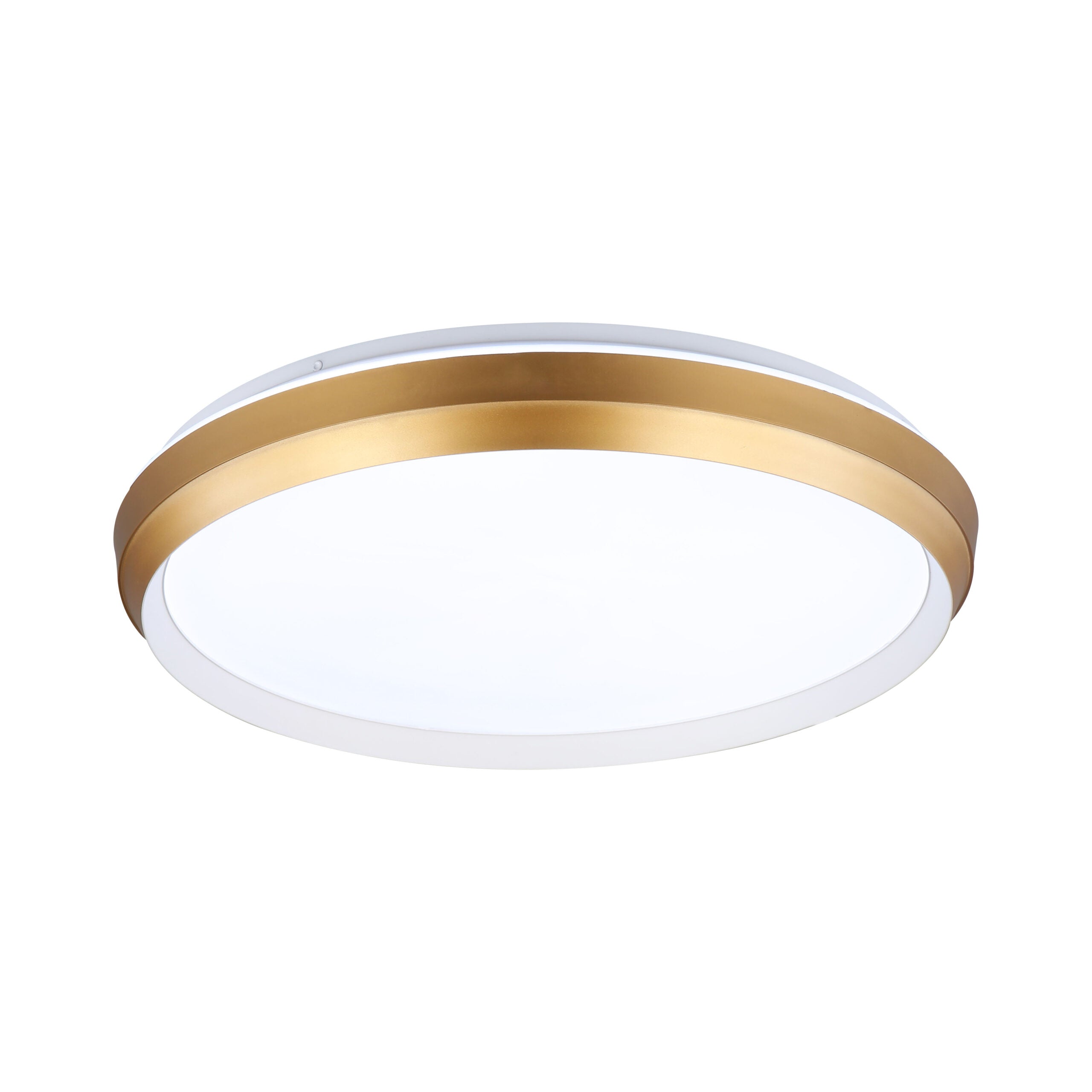 LABRADOR Plafonnier Blanc, Or DEL INTÉGRÉ - DVP42138MW+GD-5CCT | Dvi