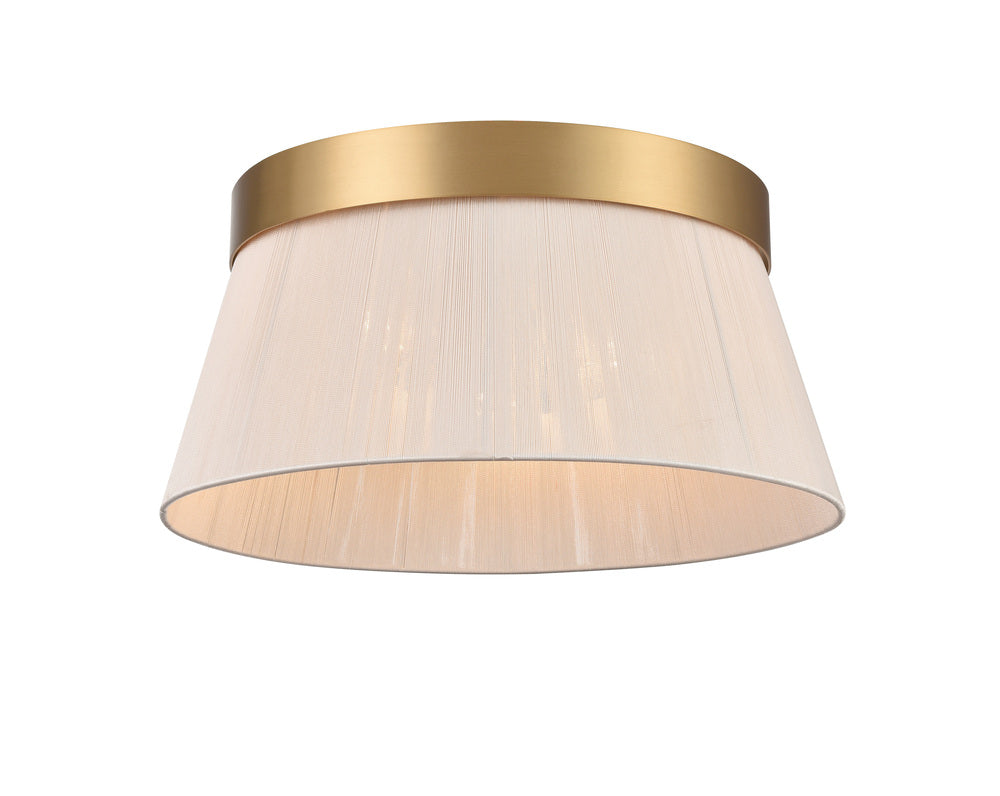 ELLESMERE Flush mount Gold - DVP43642BR-OAT | DVI