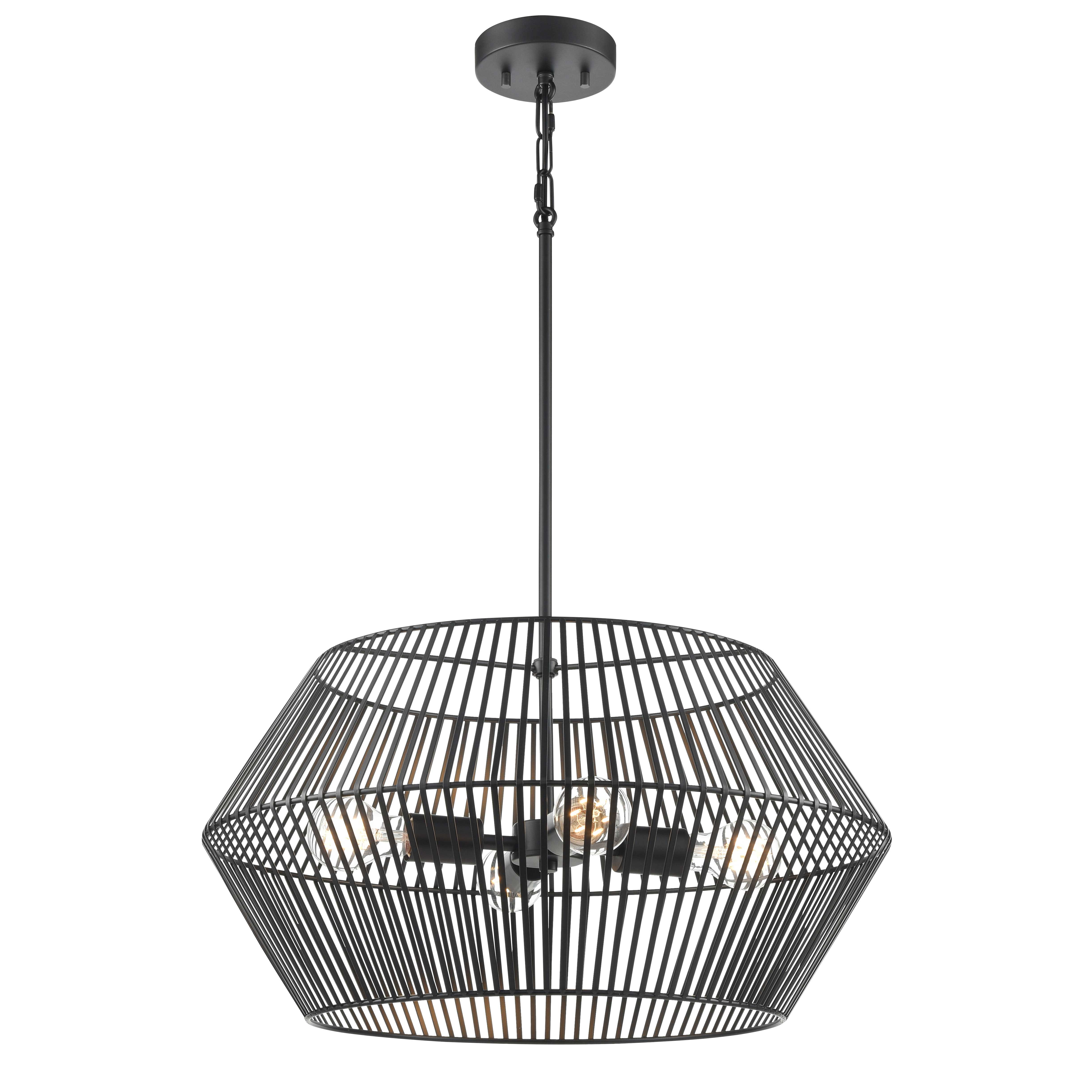 LADYSMITH Luminaire suspendu Noir - DVP44505EB | DVI
