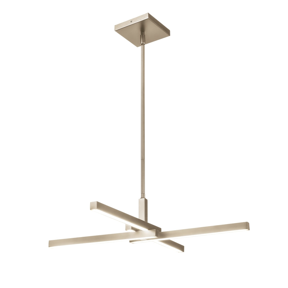 MAUD-AC-LED Suspension Nickel DEL INTÉGRÉ - DVP44824BN | DVI