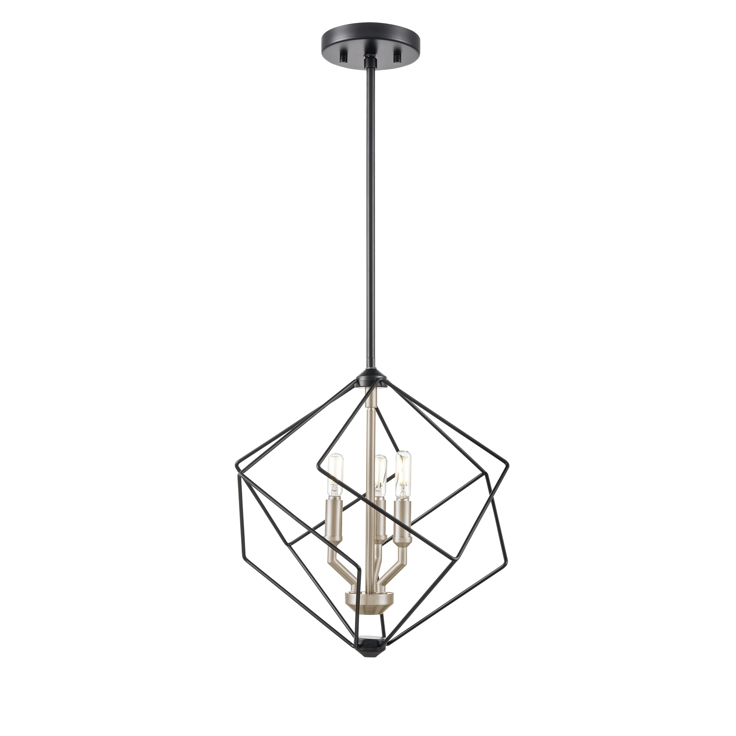ASHOONA Suspension simple Nickel, Gris - DVP44920BN+EB | DVI