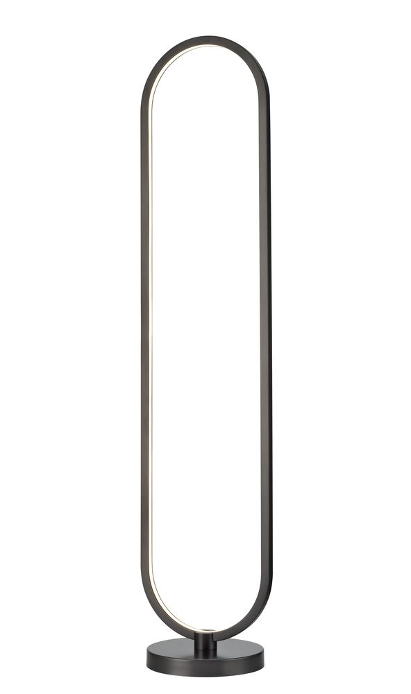 PERIGEE AC LED Floor lamp Graphite INTEGRATED LED - DVP46509GR | DVI
