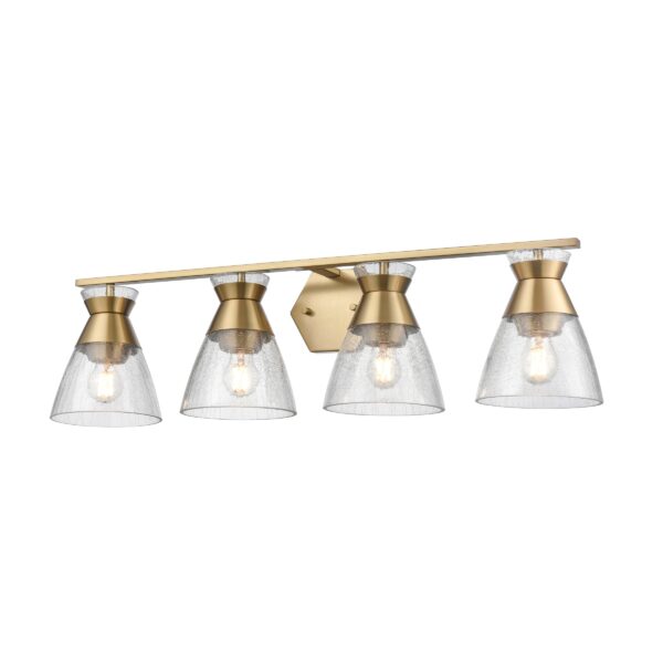 SUNNYBROOK Bathroom wall sconce Gold - DVP47444BR-CRK | DVI