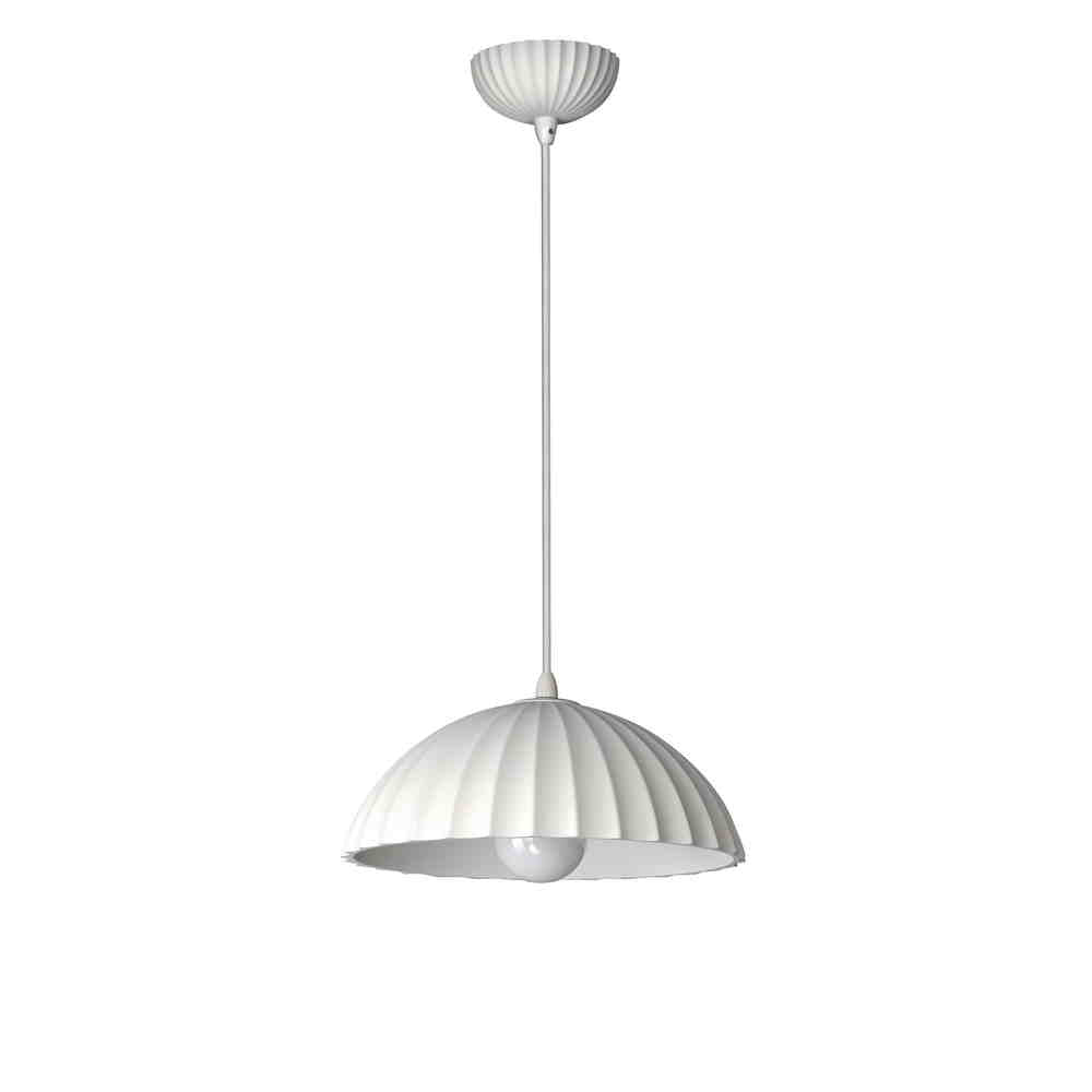 BASILICA Suspension simple Blanc - E25141-CHK | MAXIM/ET2