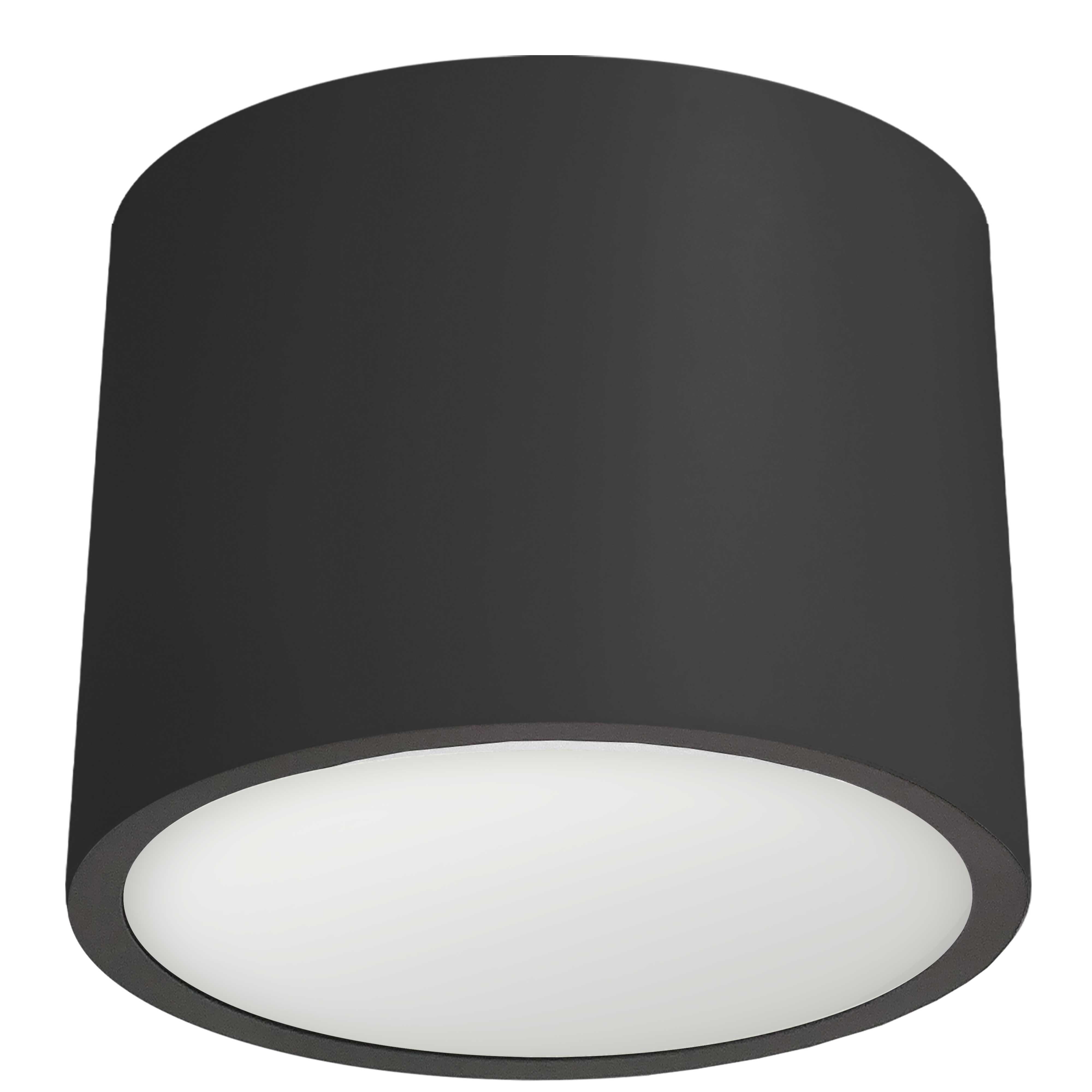 ECHO Flush mount  Black INTEGRATED LED - ECO-C1015-MB | DAINOLITE
