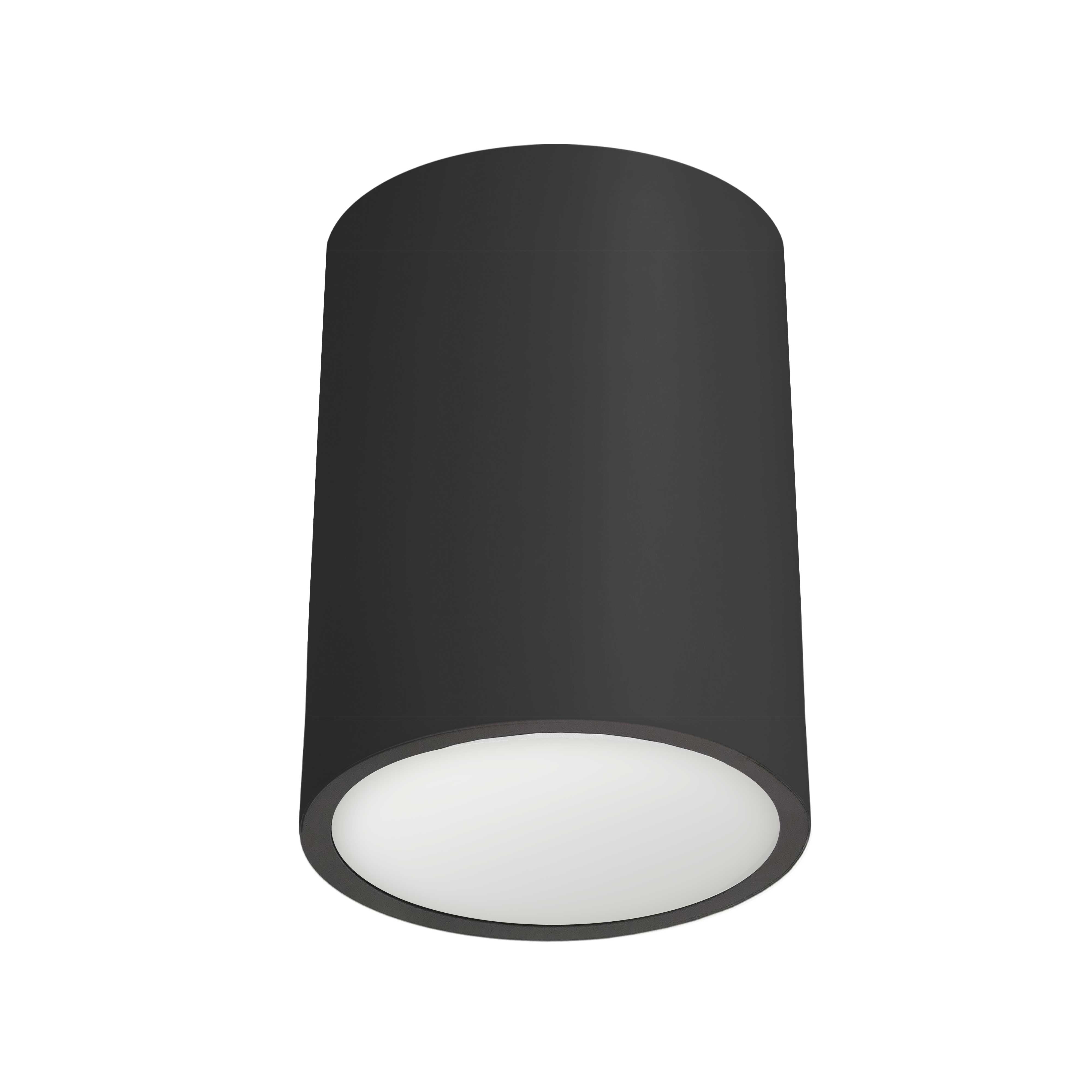 ECHO Flush mount  Black INTEGRATED LED - ECO-C512-MB | DAINOLITE