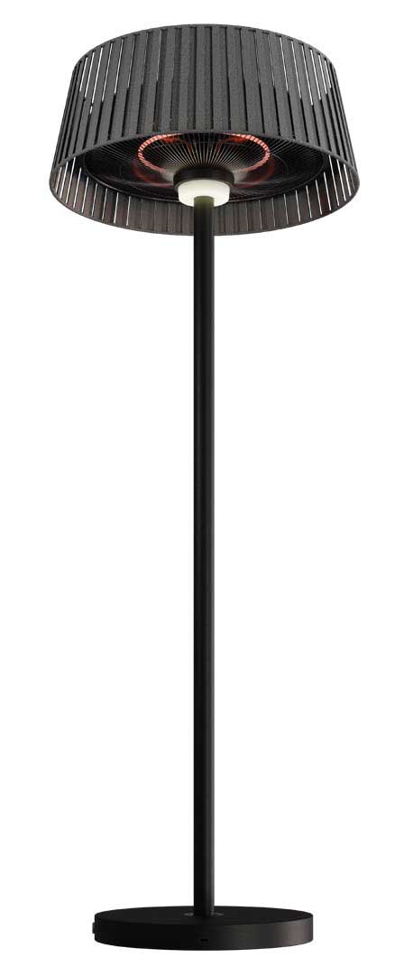 Lampe de plancher  Noir | VELLURA