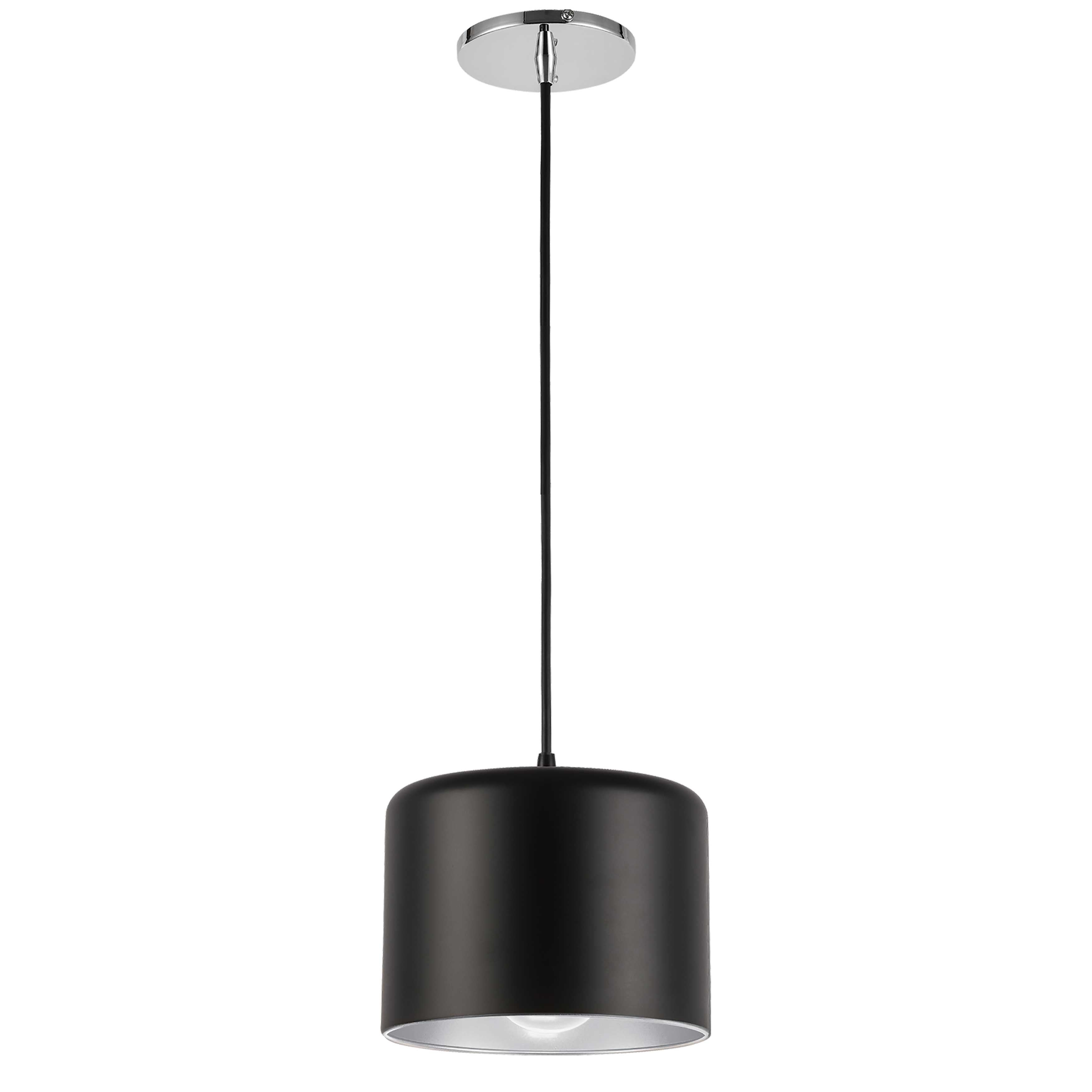 EMILIA Suspension Noir - EMI-81P-PC-MB | DAINOLITE