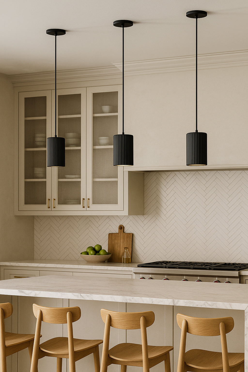 Luminaire suspendu Noir mat | FABIANA