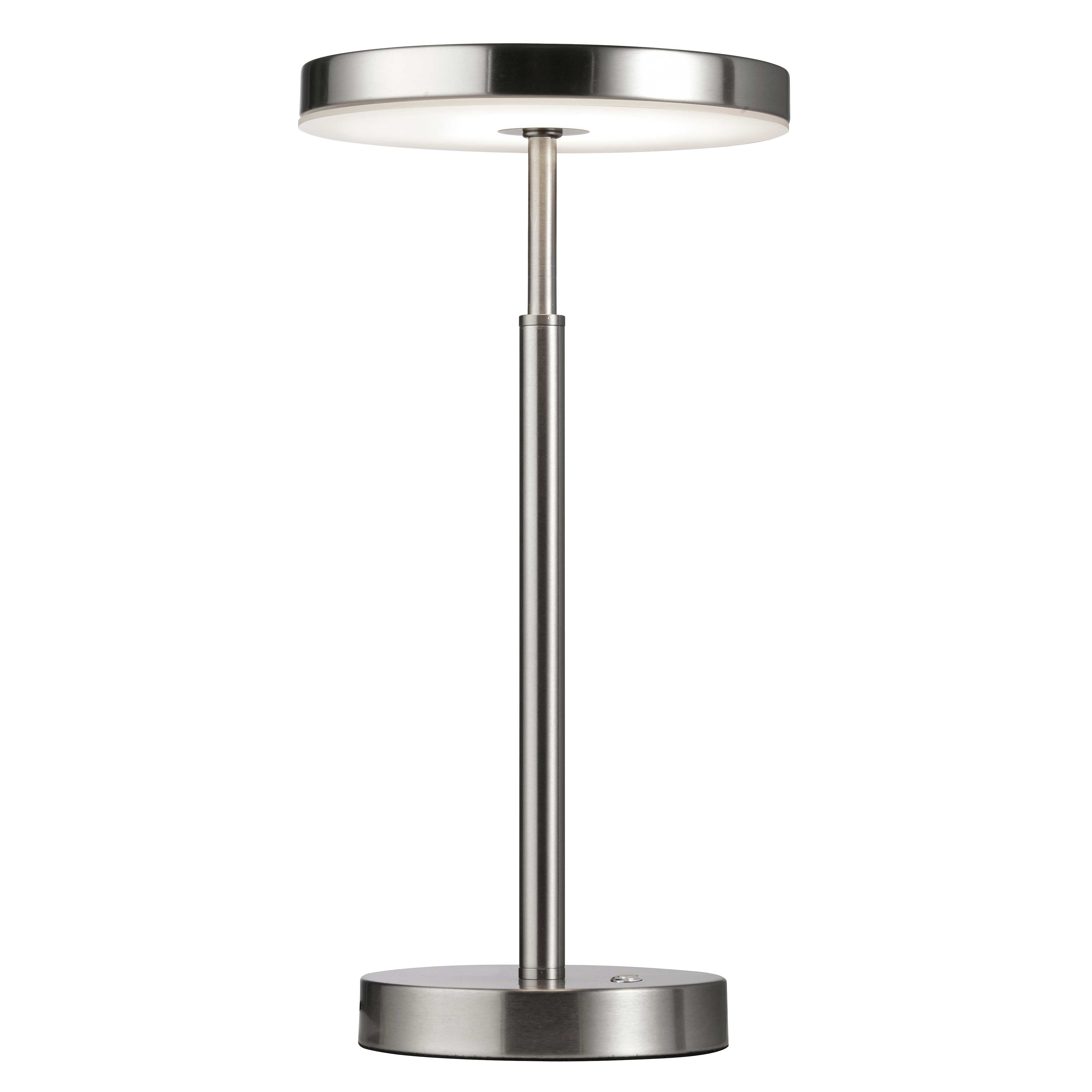 FRANCINE Lampe sur table Nickel - FCE-1510LEDT-SN | DAINOLITE