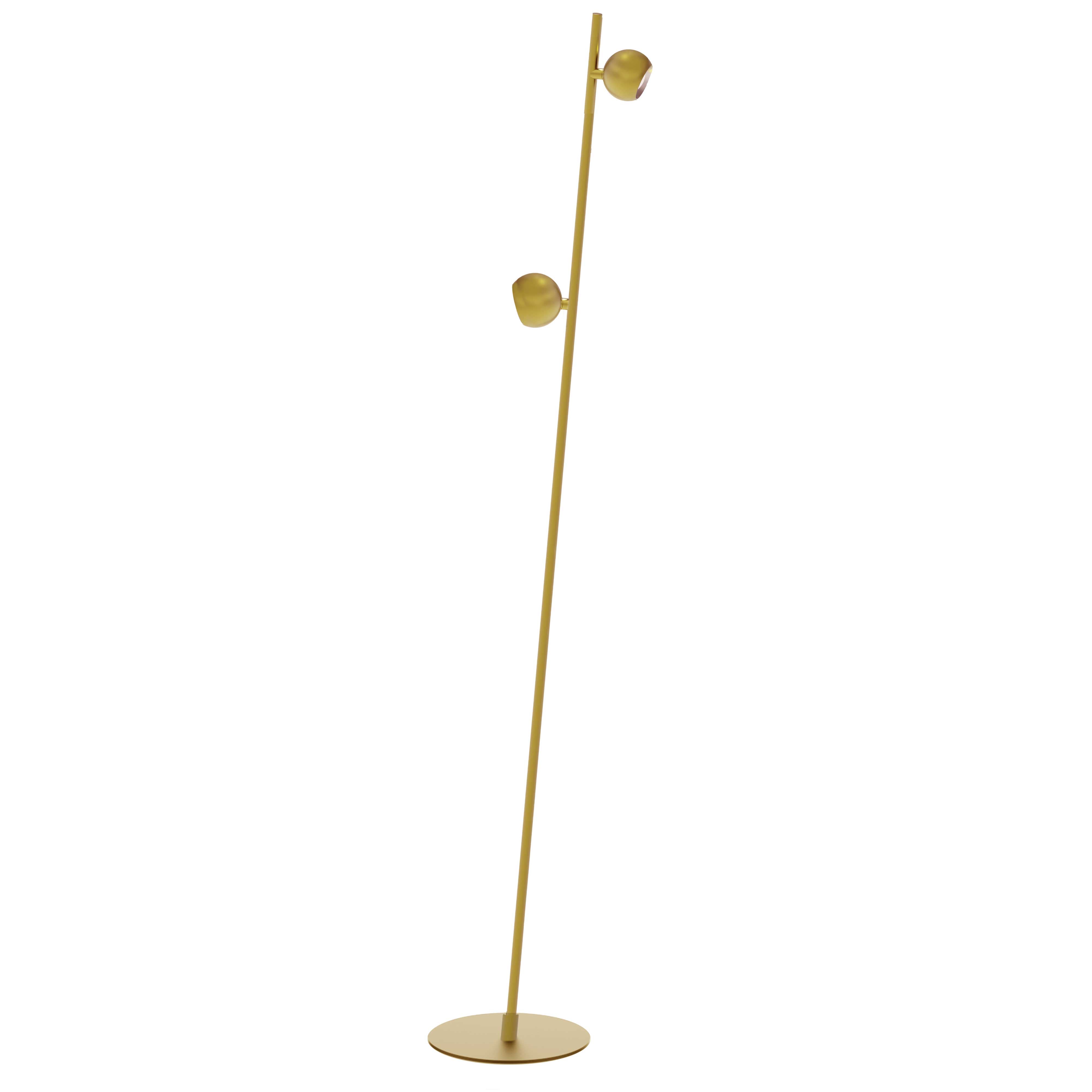 Lampe de plancher  Laiton vieilli | FERNANDA