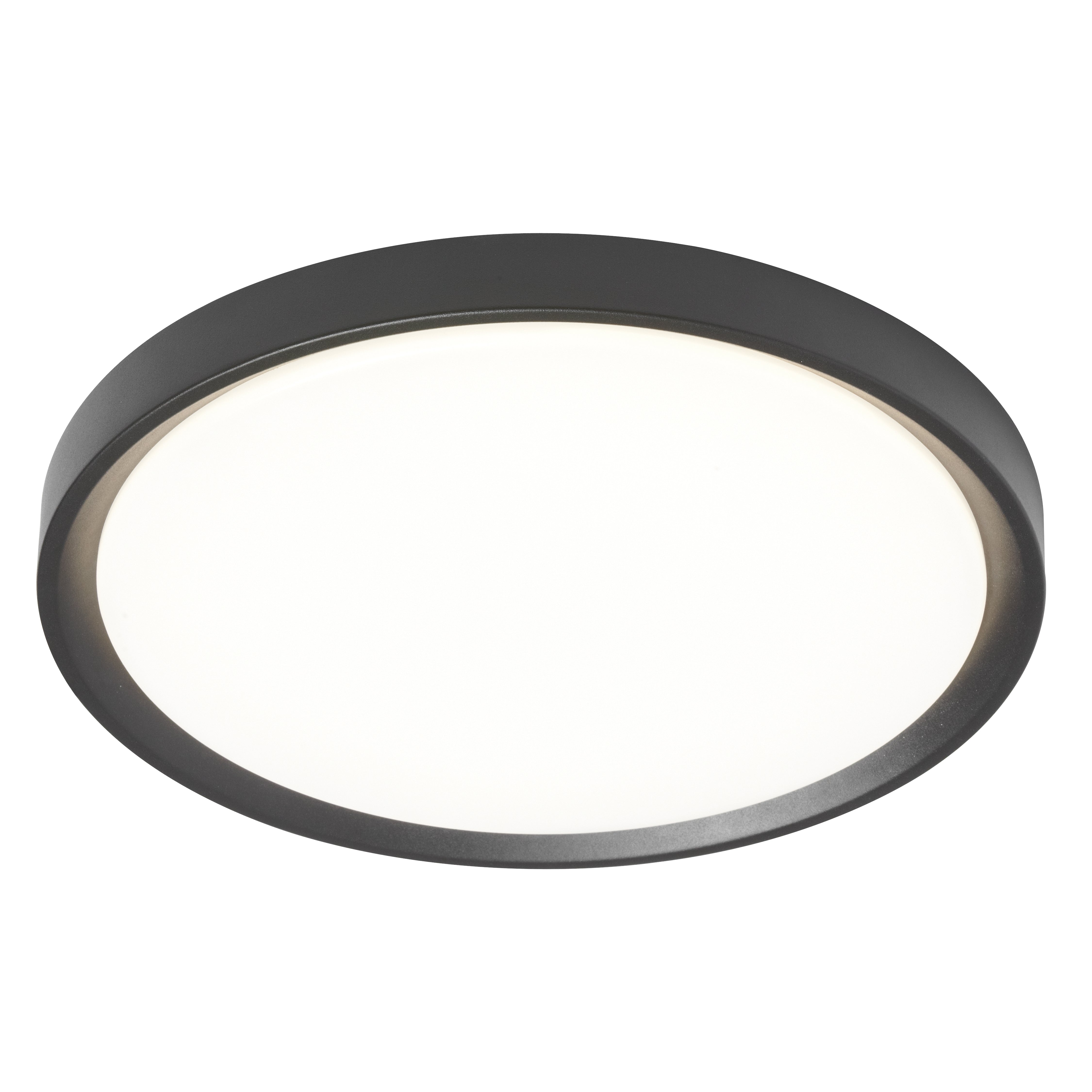 FRIDA Flush mount  Black INTEGRATED LED - FID-1630LEDFH-MB | DAINOLITE