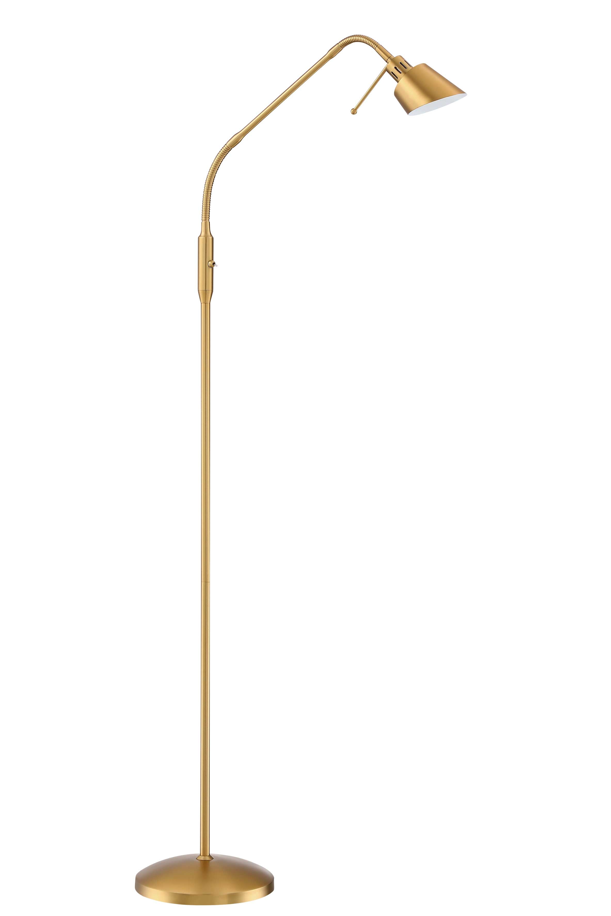 OSLO Floor lamp Gold - FL4048-BRS | KENDAL