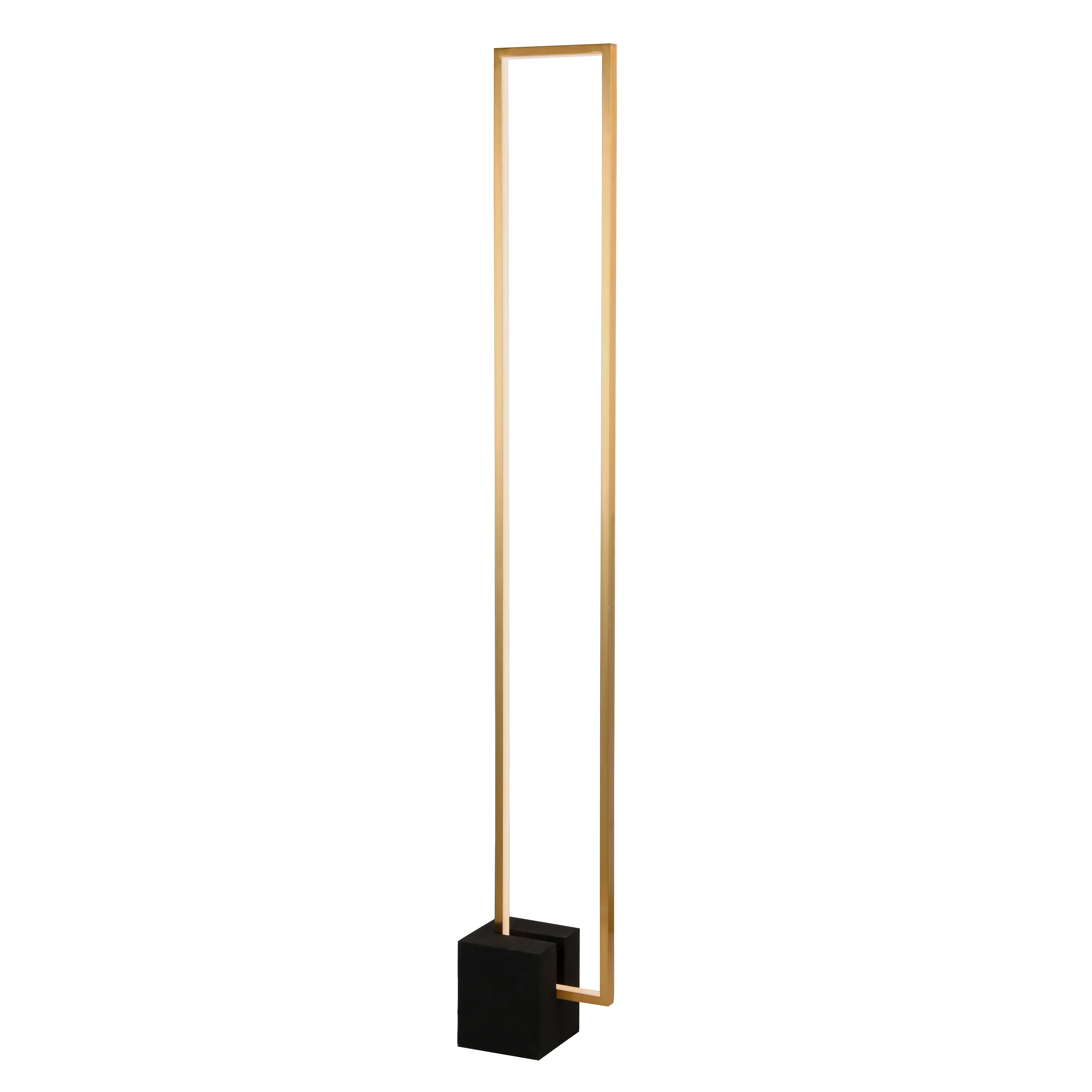 FLORENCE Floor lamp Gold INTEGRATED LED - FLN-LEDF55-AGB-MB | DAINOLITE